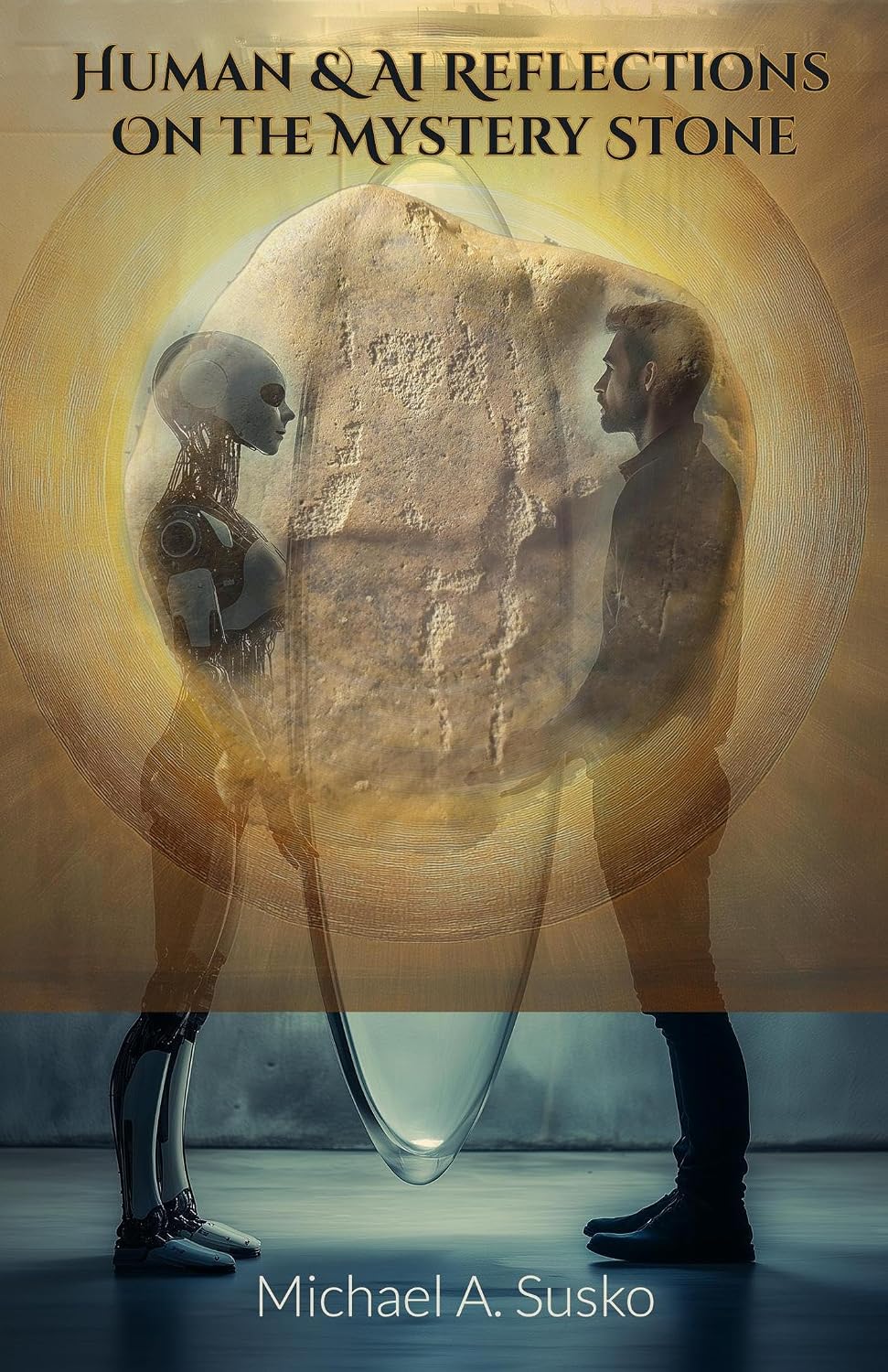 ler totalmente Human & AI Reflections on a Mystery Stone (English Edition)
