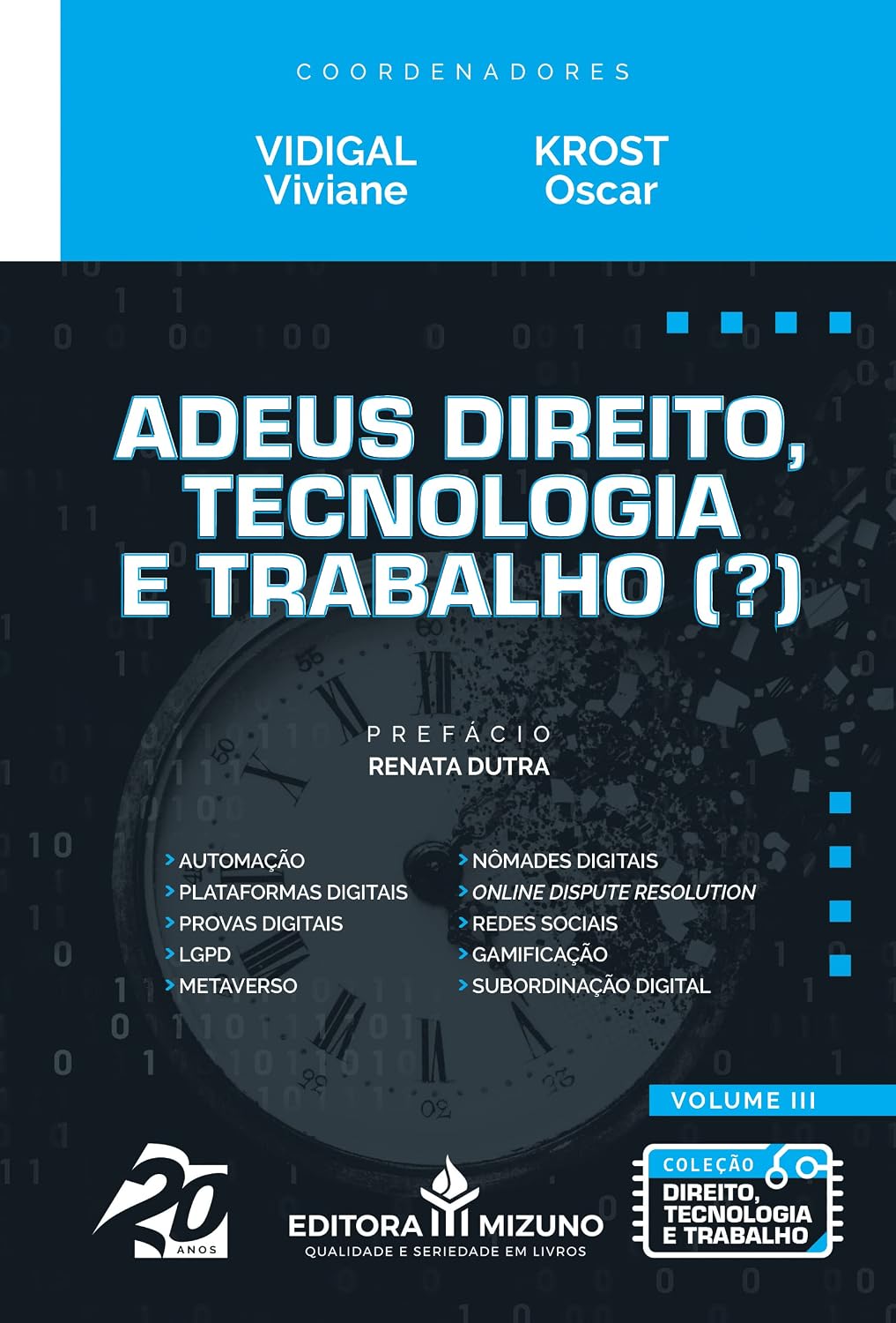 capítulo por capítulo baixar Adeus Direito, Tecnologia e Trabalho (?) (Volume 3)