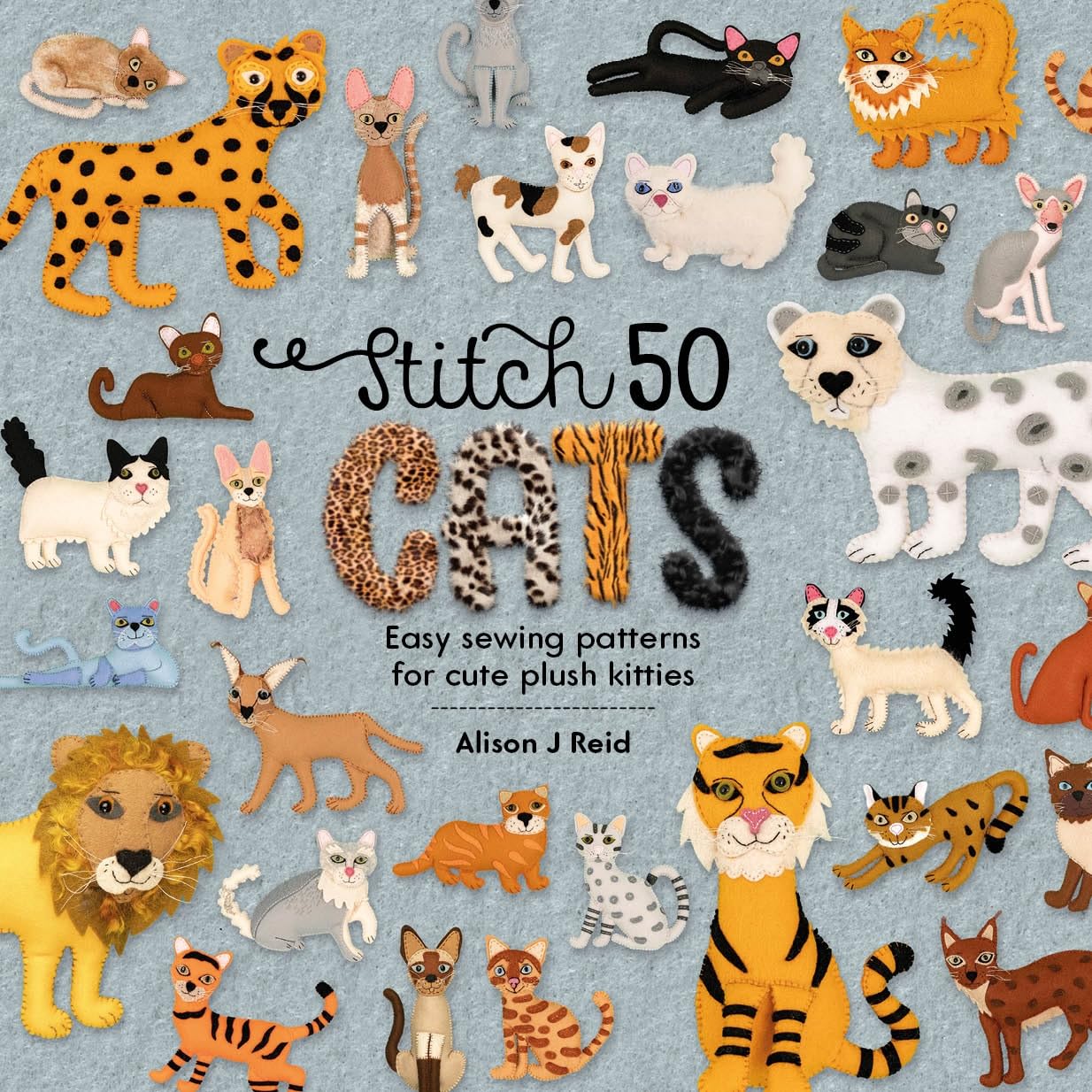 capítulo por capítulo baixar Stitch 50 Cats: Easing sewing patterns for cute plush kitties (Stitch 50, 2) (English Edition)