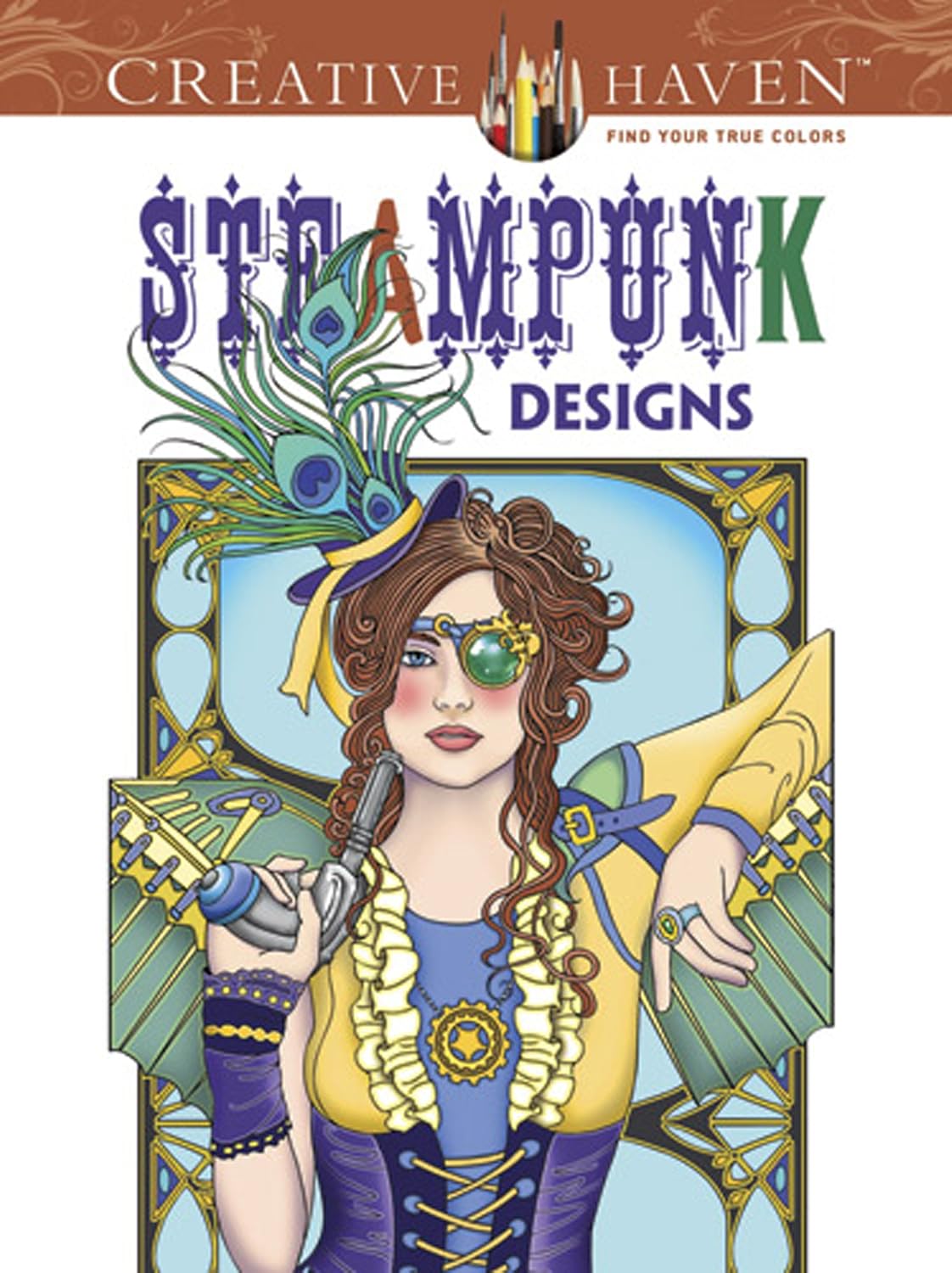 Creative Haven Steampunk Designs Coloring Book baixar o livro de graça