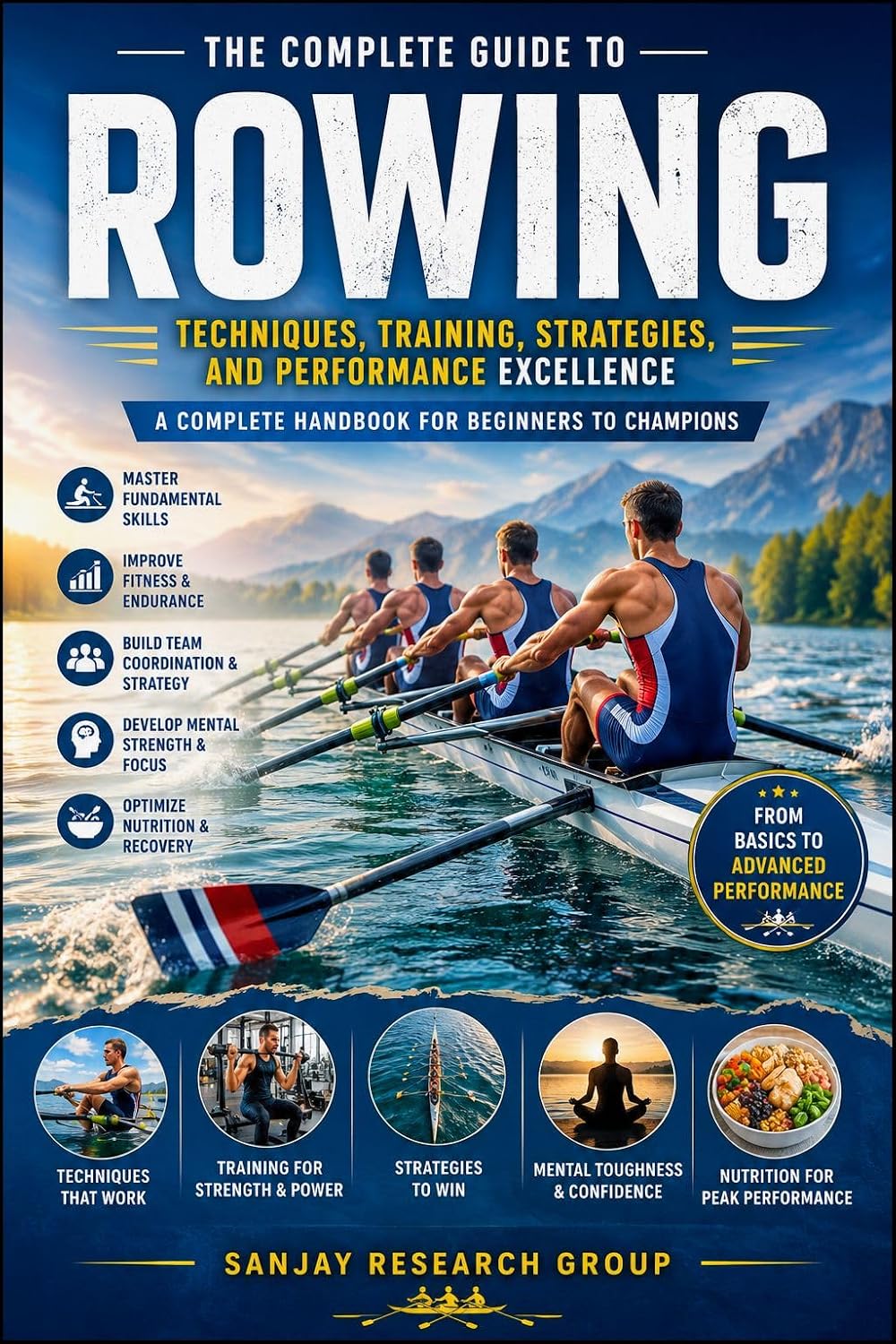 ler totalmente Rowing: A Complete Handbook for Beginners to Champions (Sports Guide Books By Sanjay Mandavi 17) (English Edition)