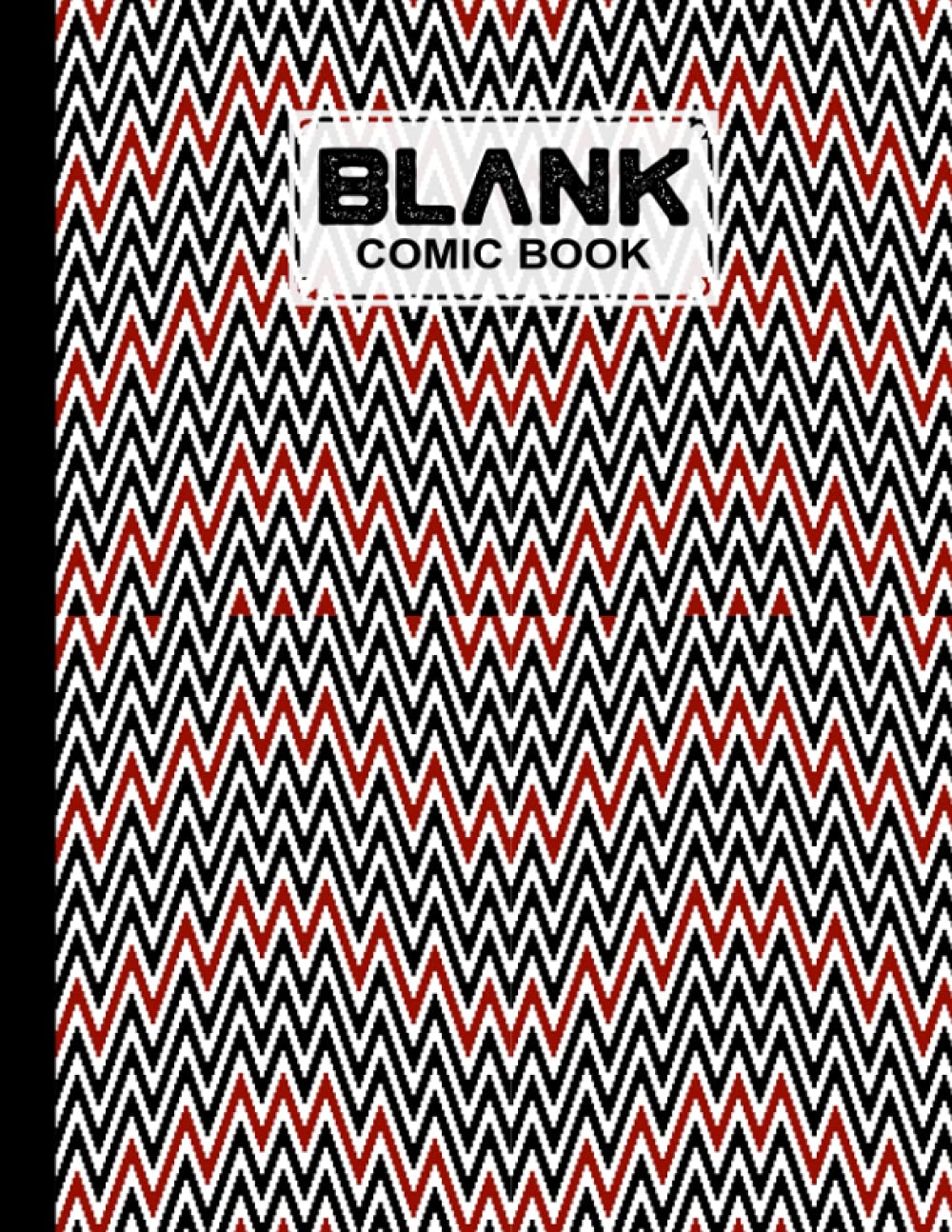Blank Comic Book: Zigzags Cover, Create Your Own Story, Journal, Notebook, Sketchbook for Kids and Adults, 120 Pages - Size 8.5" x 11" Notebook by Friedhelm Schaller baixar livro de graça
