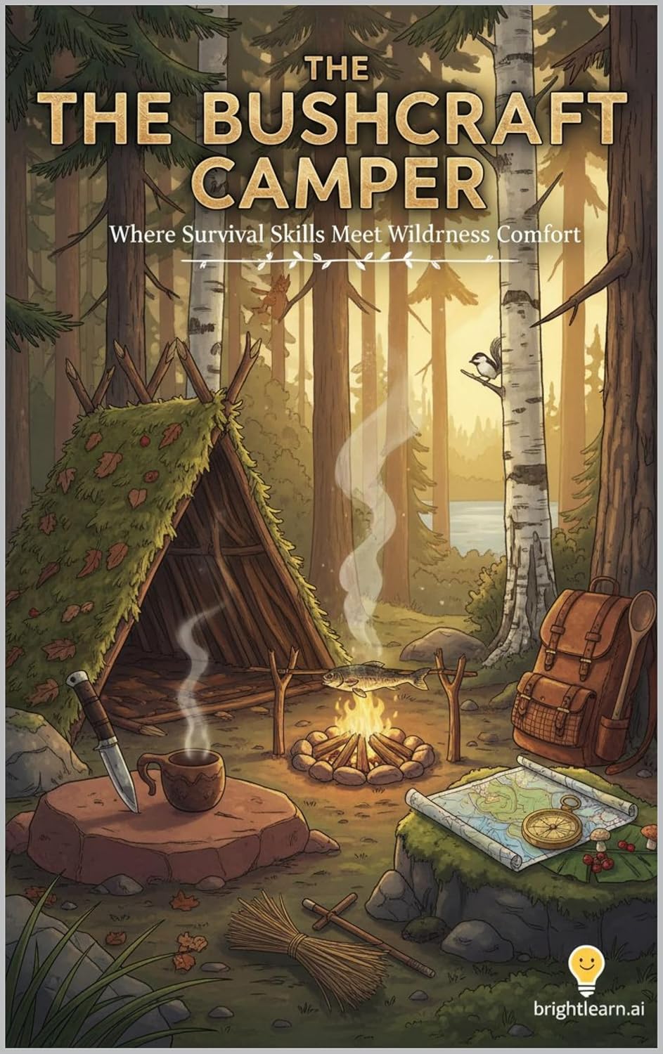 ler totalmente The Bushcraft Camper: Where Survival Skills Meet Wilderness Comfort (English Edition)
