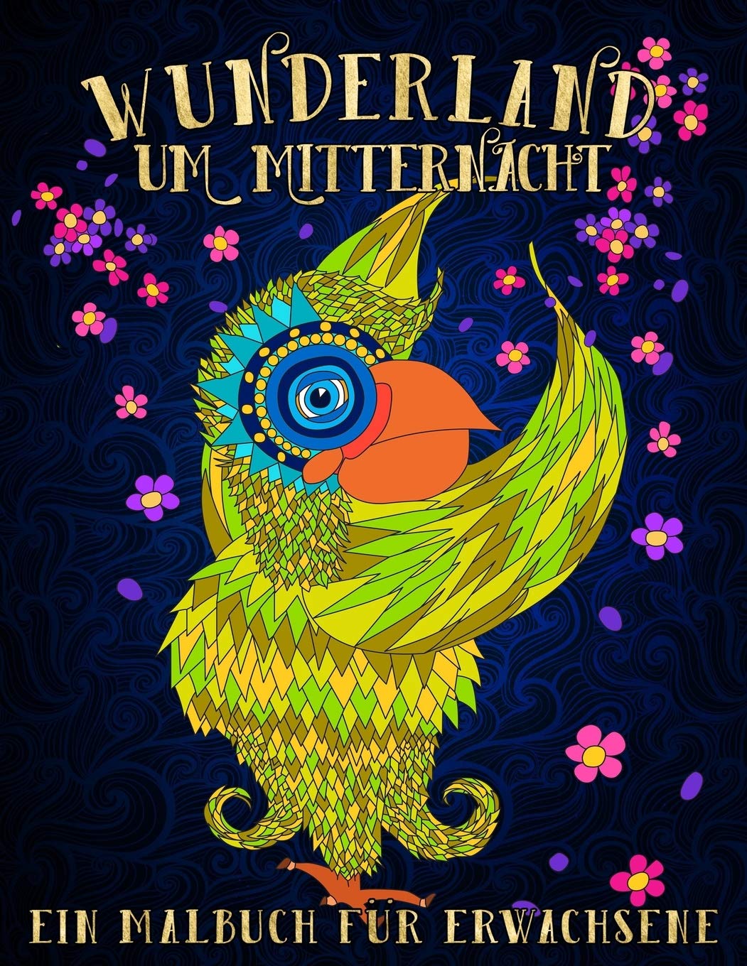 Wunderland Um Mitternacht: Ein Malbuch Für Erwachsene baixar livro de graça