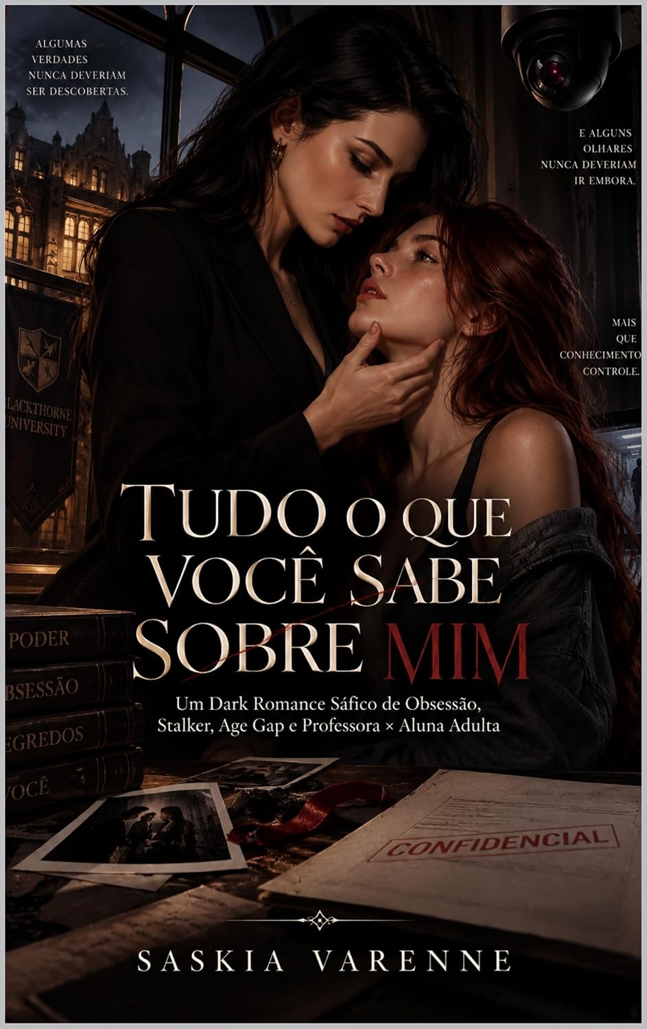Tudo o Que Você Sabe Sobre Mim: Um Dark Romance Sáfico de Obsessão, Stalker, Age Gap e Professora × Aluna Adulta baixar o livro de graça