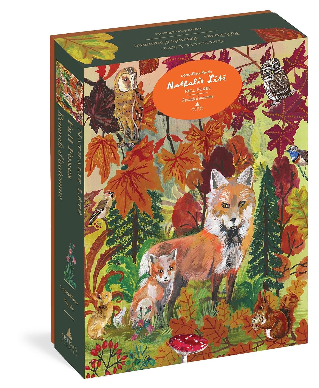 capítulo por capítulo baixar Nathalie Lété Fall Foxes 1,000-Piece Puzzle