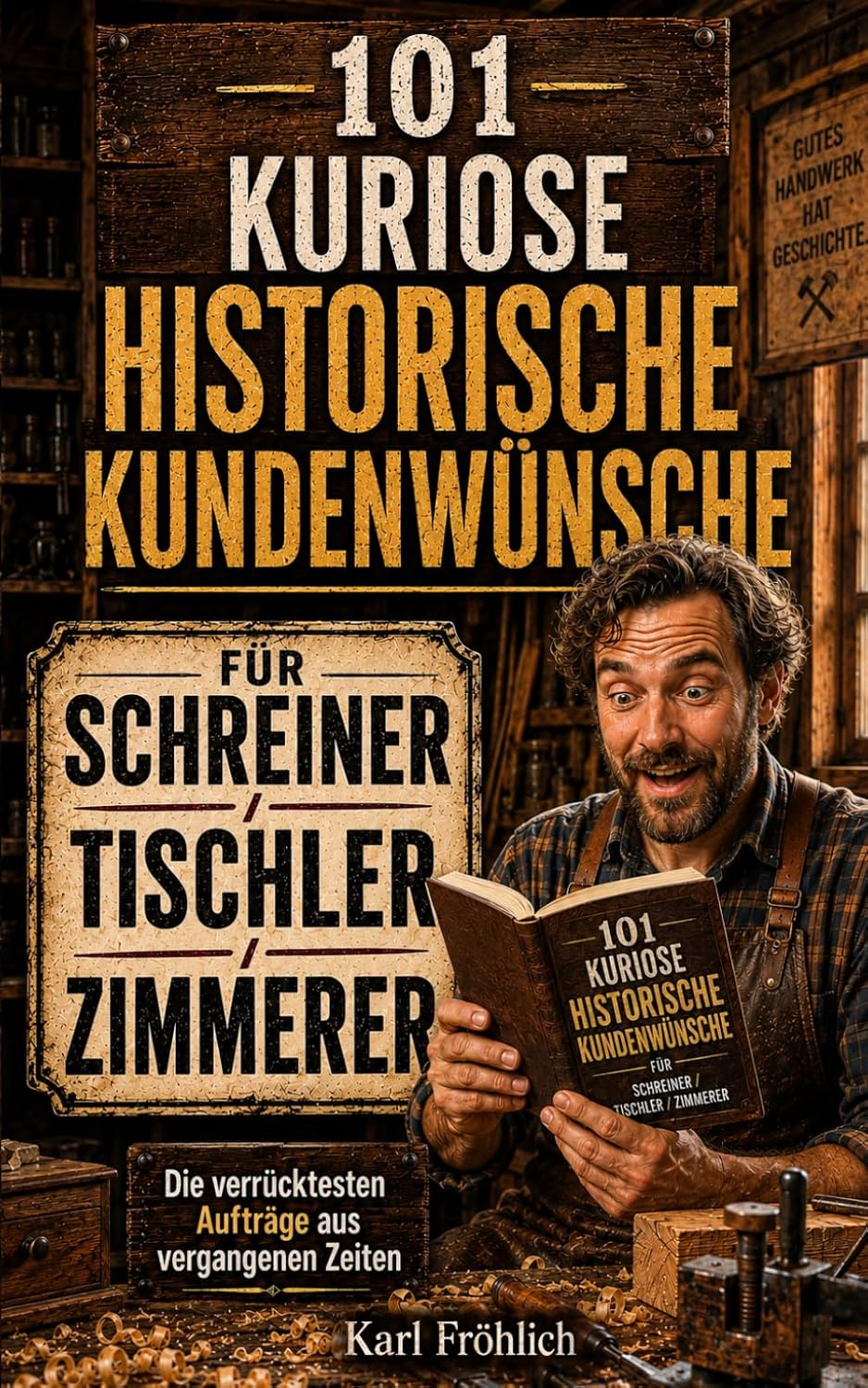 capítulo por capítulo baixar 101 historische Kundenwünsche für Tischler, Schreiner und Zimmerer: Ein lustiges Geschenkbuch für Handwerker mit den verrücktesten Aufträgen aus vergangenen Zeiten (German Edition)
