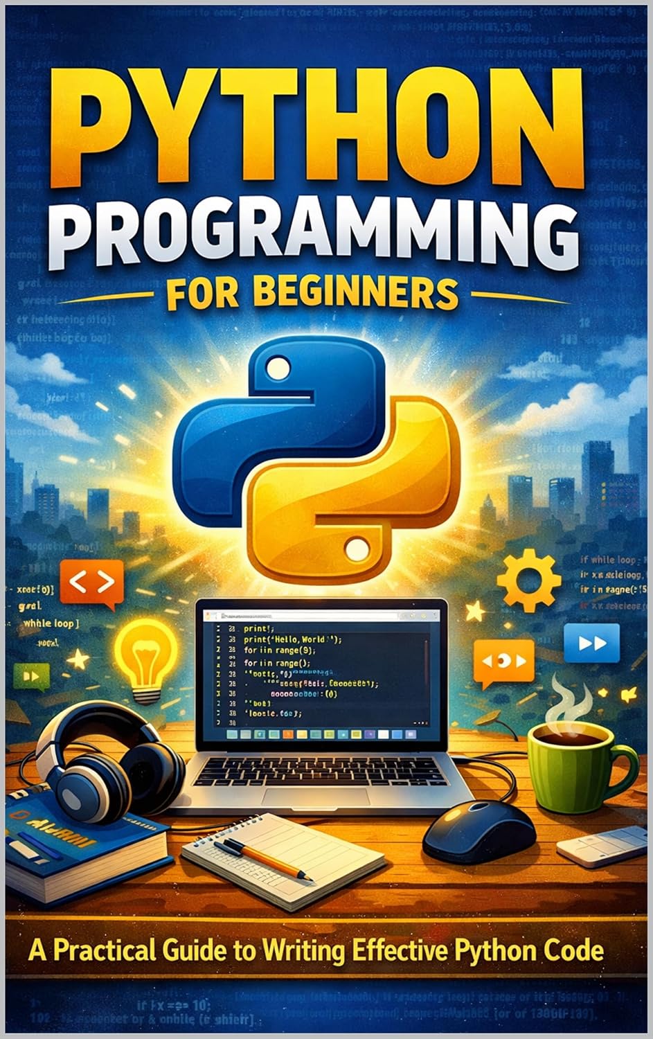 Python Programming for Beginners: A Practical Guide to Writing Effective Python Code (AI prompt and coding books Book 9) (English Edition) baixar livro de graça