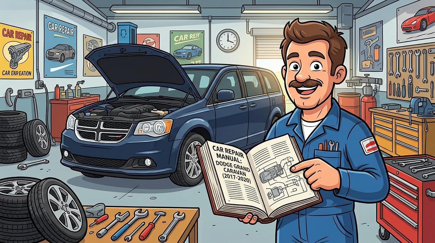 Dodge Grand Caravan 2017-2020, Vehicle Repair Manual, Parts, Wiring, Workshop Book (English Edition) baixar o livro de graça