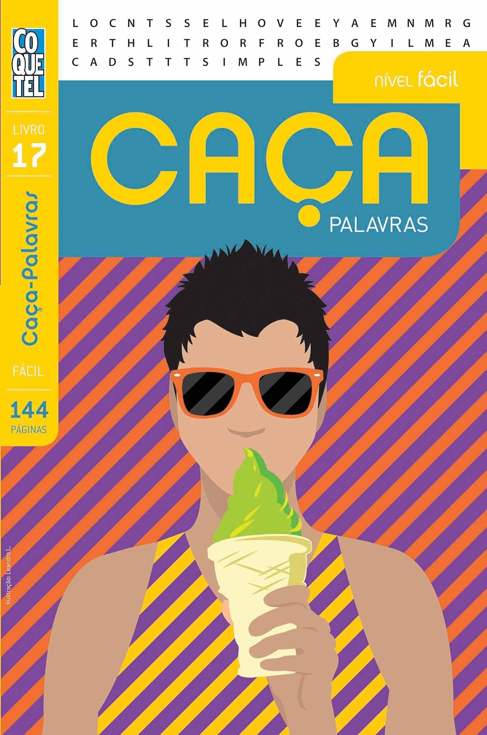 ler totalmente Caça Palavras Coquetel - Livro 17 - Nível Fácil