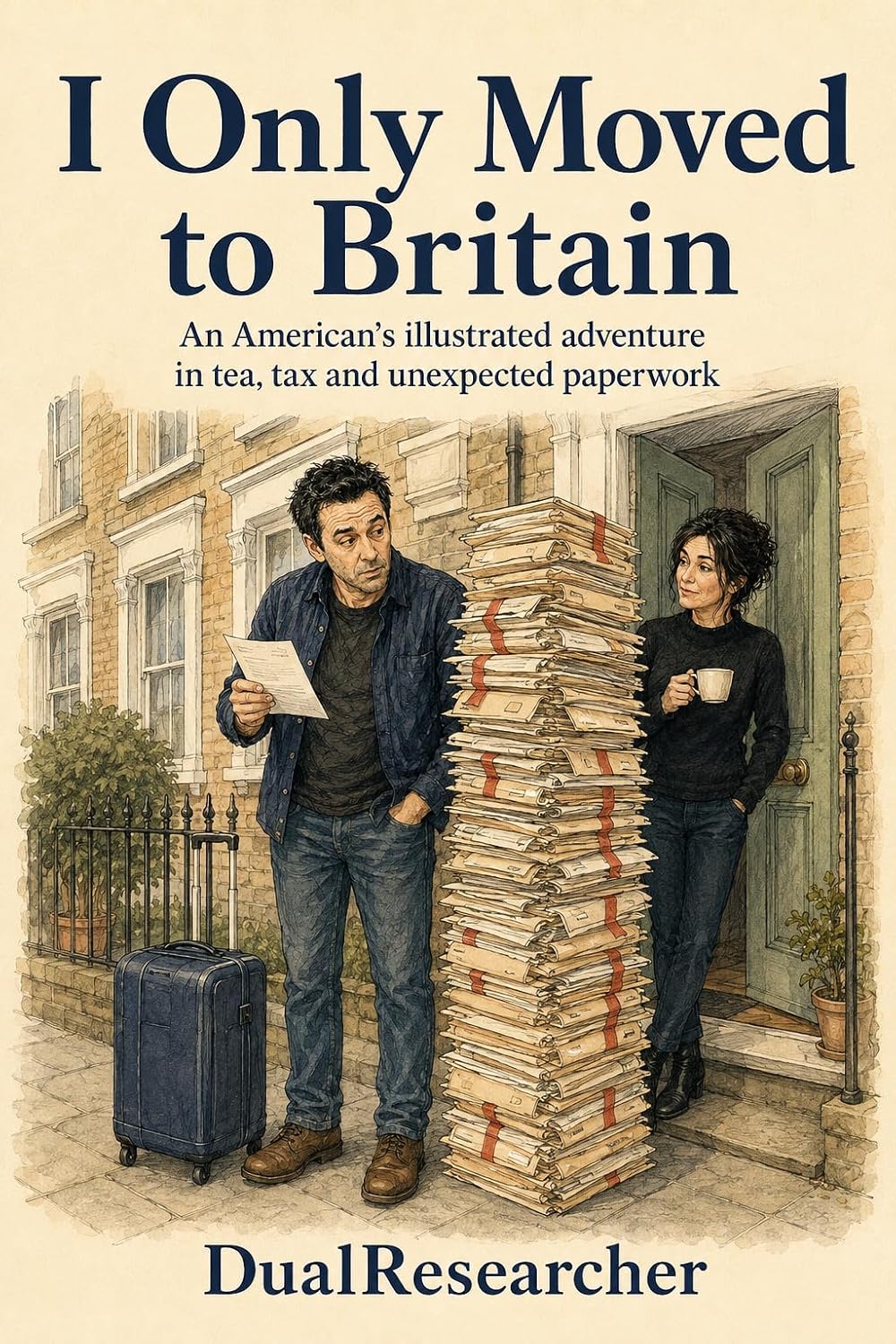 ler totalmente I Only Moved To Britain: An American's illustrated adventure in tea, tax and unexpected paperwork (English Edition)