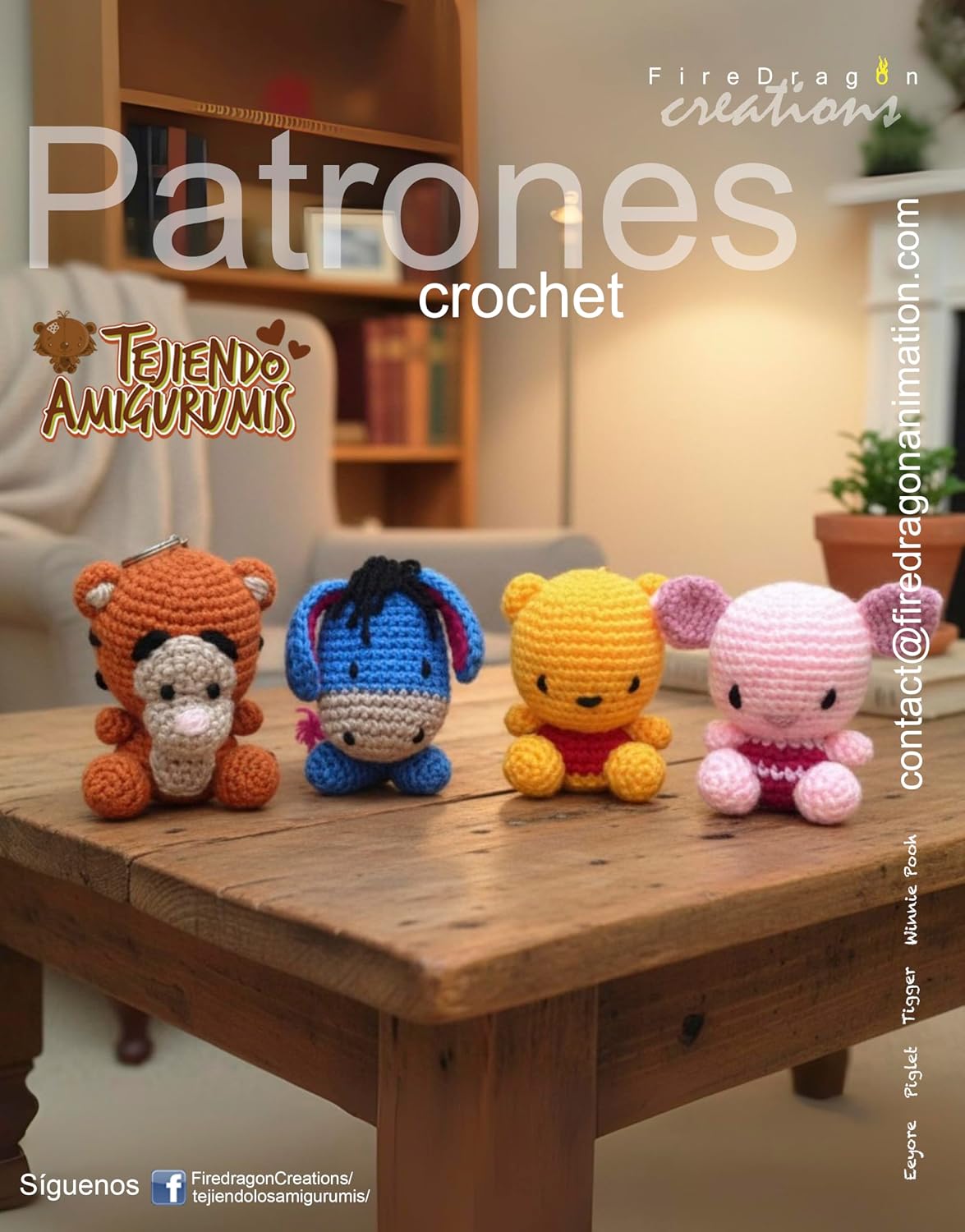 Set de Patrones Amigurumi de Winnie Pooh: Replica de Impresión (Spanish Edition) baixar o livro de graça