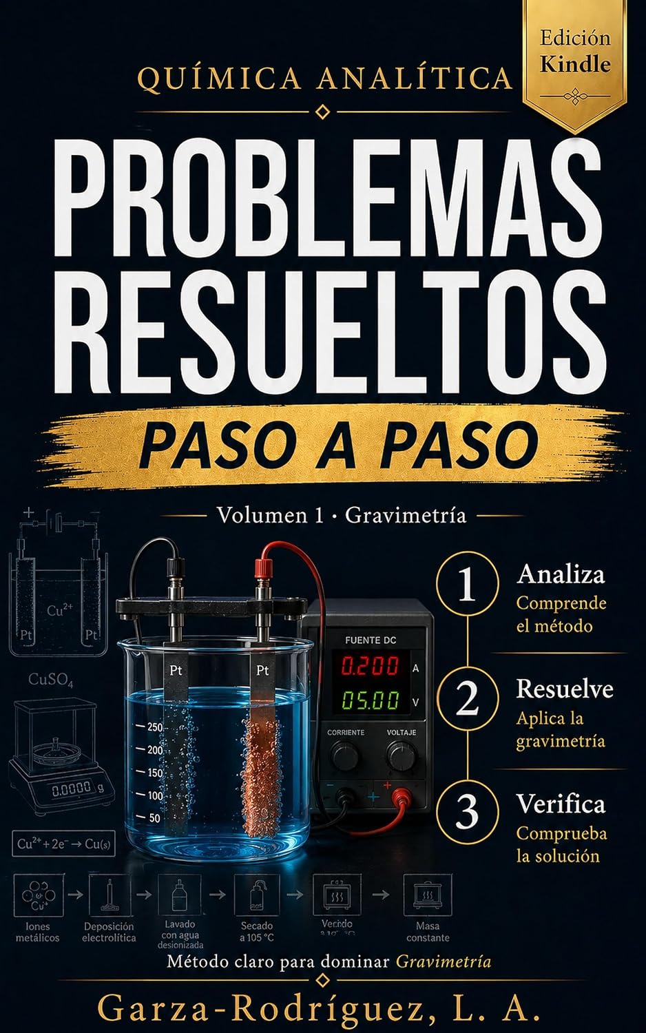 capítulo por capítulo baixar Química Analítica: Problemas Resueltos Paso a Paso, Volumen 1: Gravimetría: precipitación, electrogravimetría, termogravimetría, volatilización, humedad,... e interferencias (Spanish Edition)
