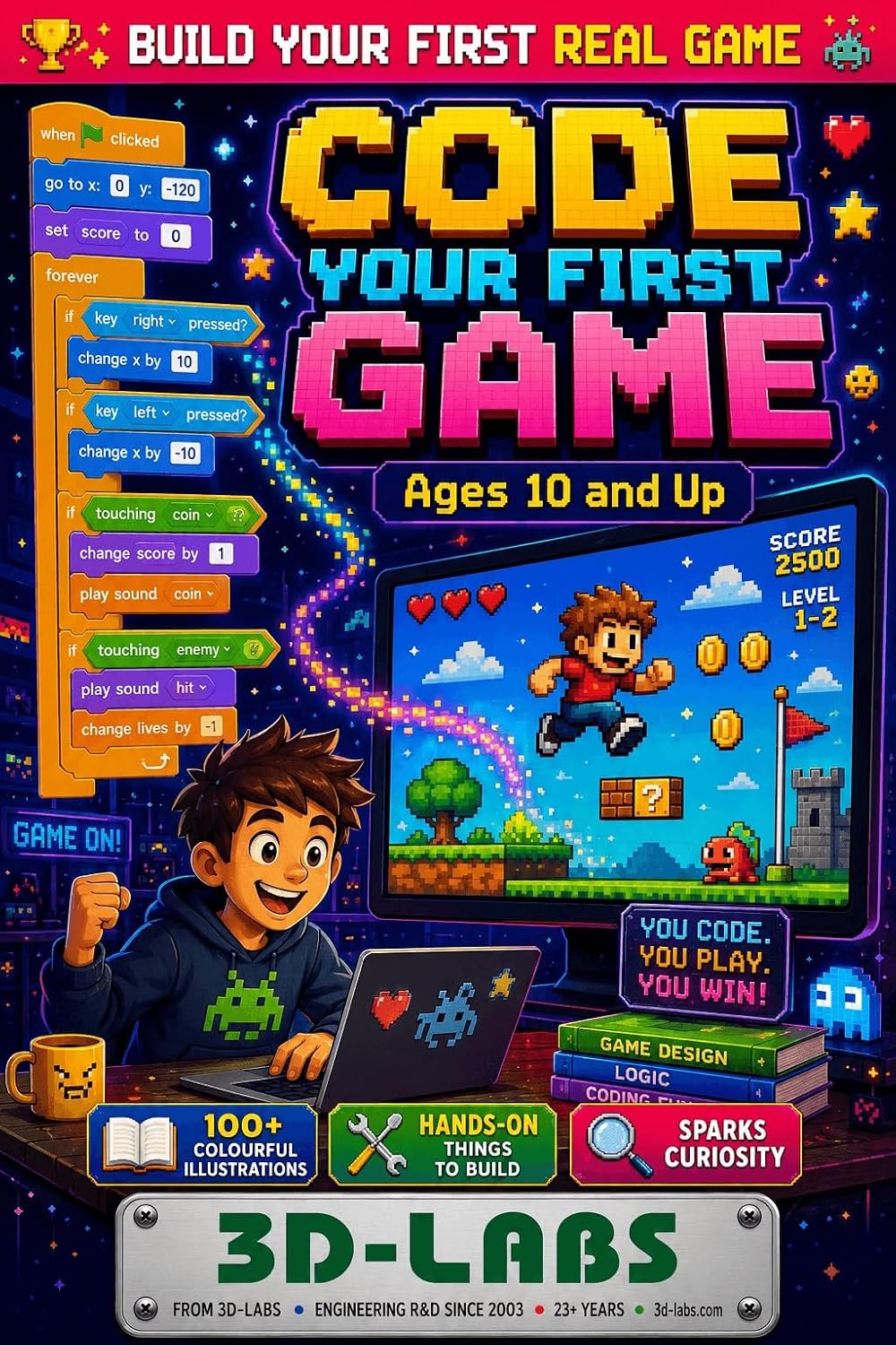 ler totalmente Code Your First Game: Ages 10 and Up (English Edition)