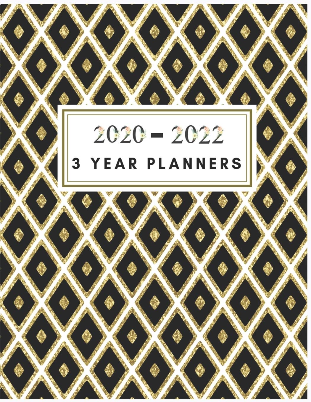 ler totalmente 3 Year Planner: Luxury Black & Gold Planner - 3 Year Planner - 2020-2022 3 Year Monthly Planner 8.5 x 11 - Planners - Planner 2020-2022 - Planner... Planner and Organizer, Planner Calendar.