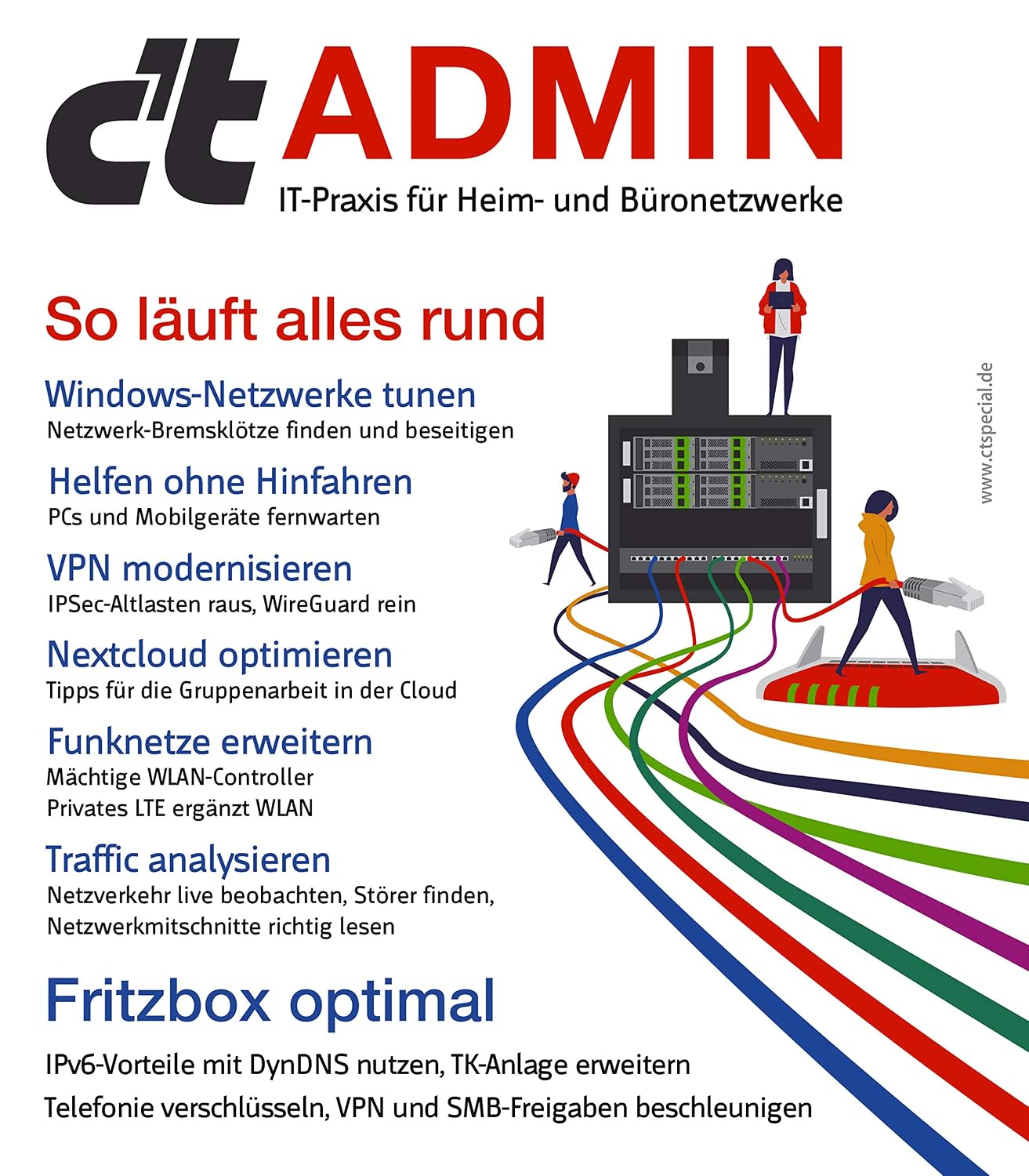 ler totalmente c't Admin (2020): IT-Praxis für Heim- und Büronetzwerke (German Edition)