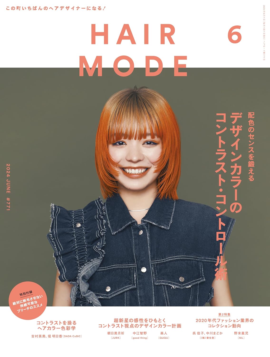 ler totalmente HAIR MODE Jun 2024 (Japanese Edition)