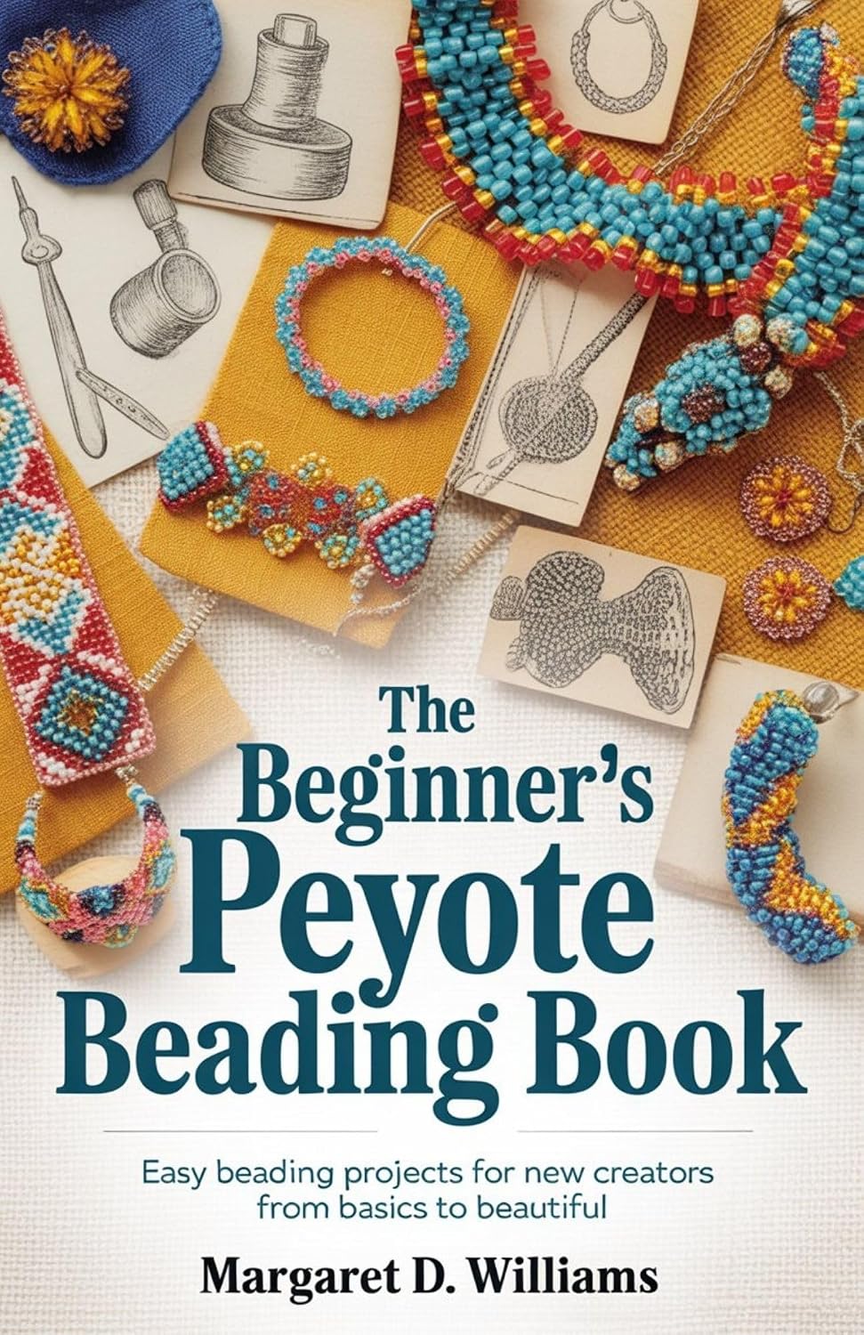 The Beginner’s Peyote Beading Book: Easy Beading Projects for New Creators from Basics to Beautiful (English Edition) baixar livro de graça