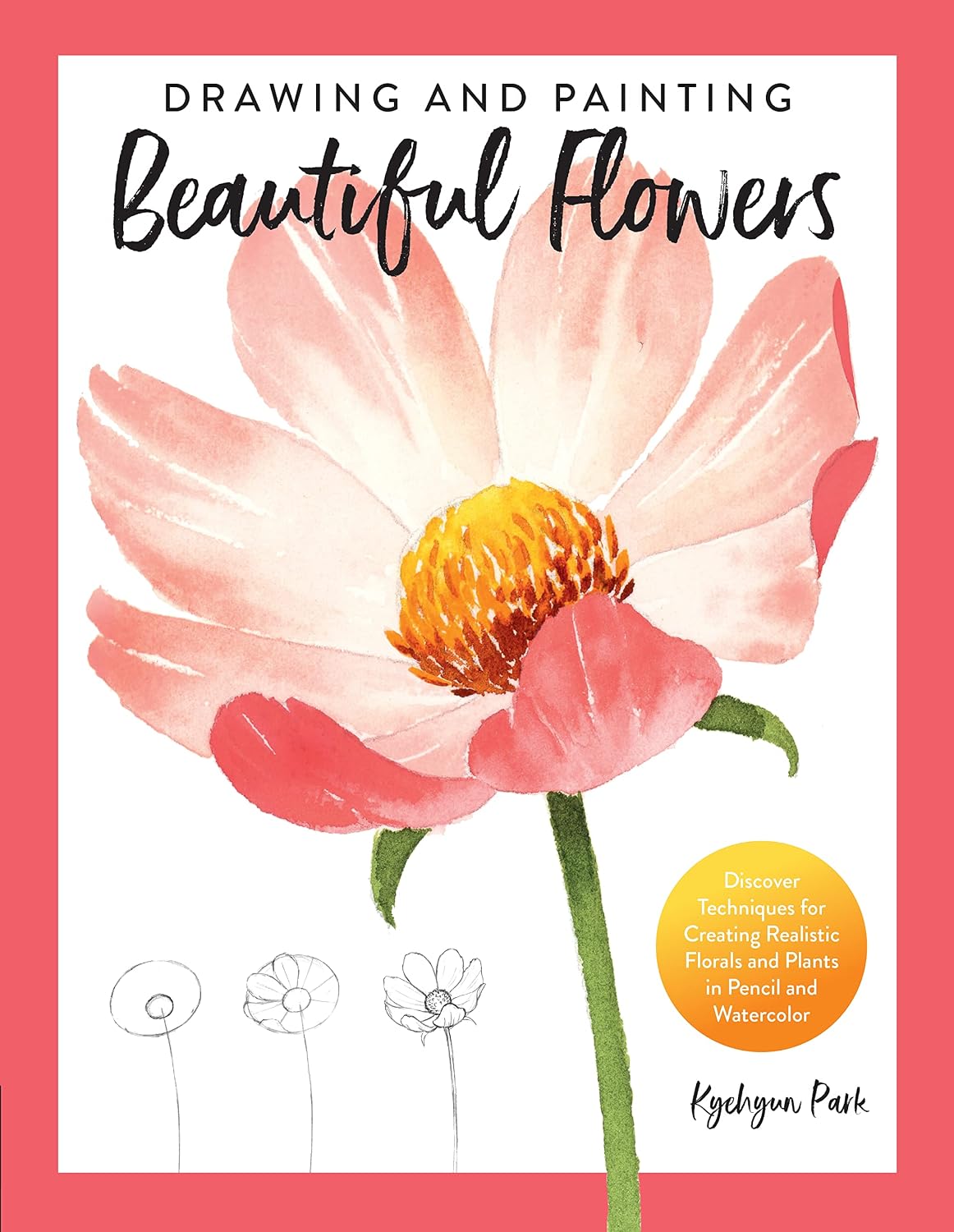 ler totalmente Drawing and Painting Beautiful Flowers: Discover Techniques for Creating Realistic Florals and Plants in Pencil and Watercolor (English Edition)
