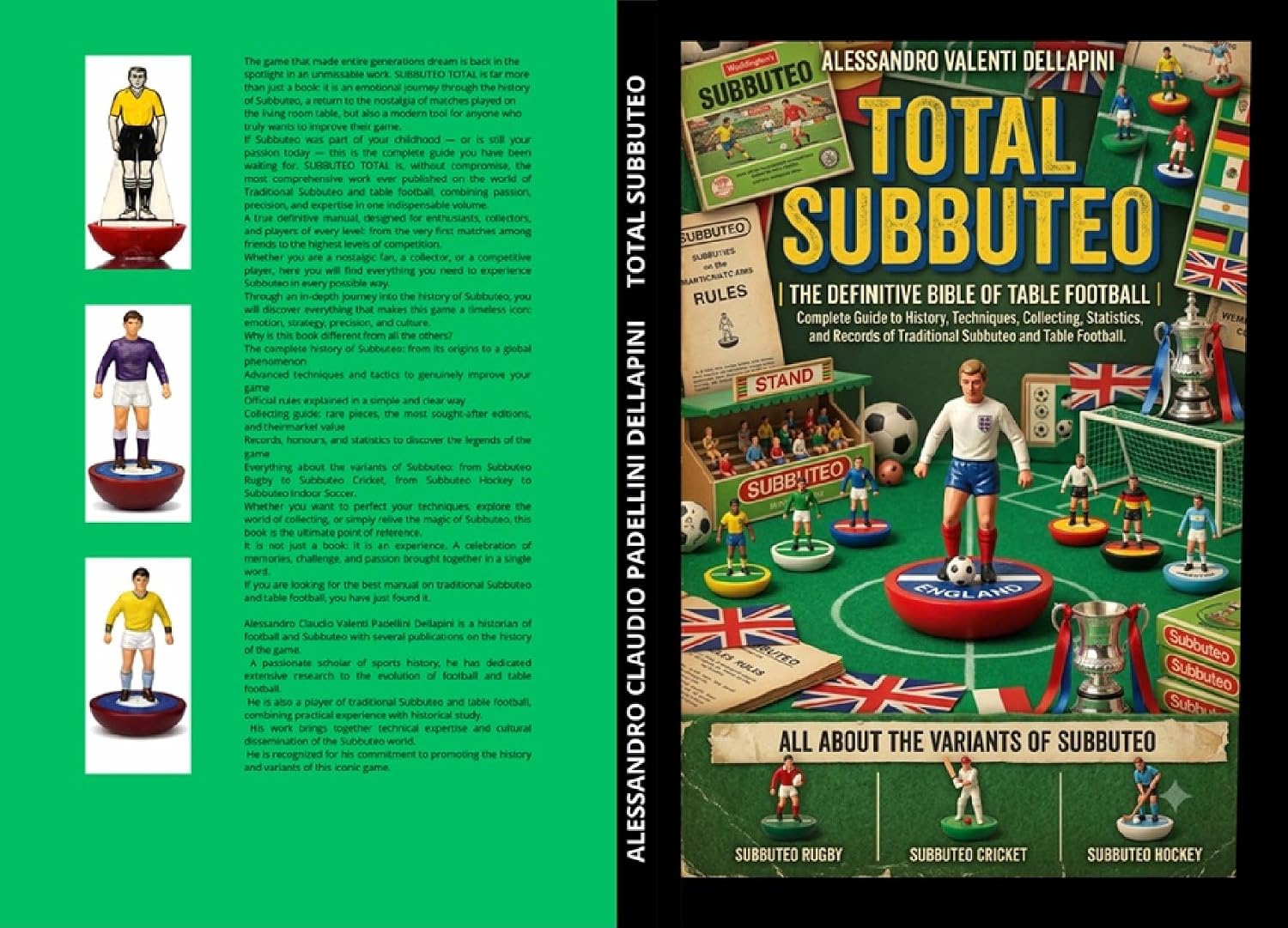 ler totalmente TOTAL SUBBUTEO: THE DEFINITIVE BIBLE OF TABLE FOOTBALL Complete Guide to History, Techniques, Collecting, Statistics, and Records of Traditional Subbuteo and Table Football (English Edition)