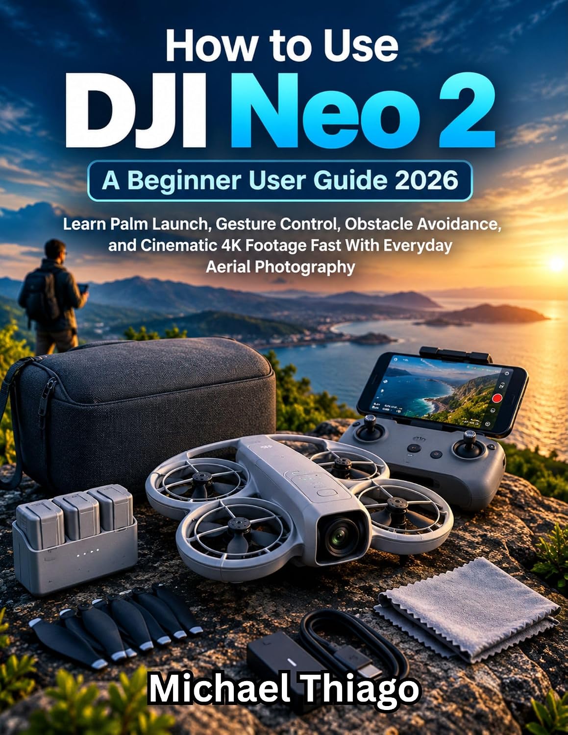 How to Use DJI Neo 2: A Beginner User Guide 2026: Learn Palm Launch, Gesture Control, Obstacle Avoidance and Cinematic 4K Footage Fast With Everyday Aerial Photography (English Edition) baixar o livro de graça