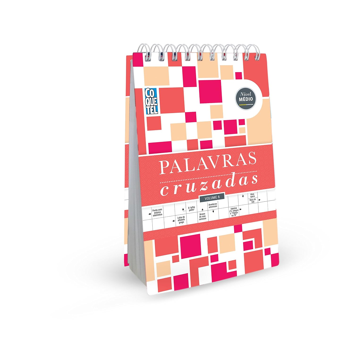 Livro Coquetel Palavras Cruzadas Médio Espiral baixar livro de graça