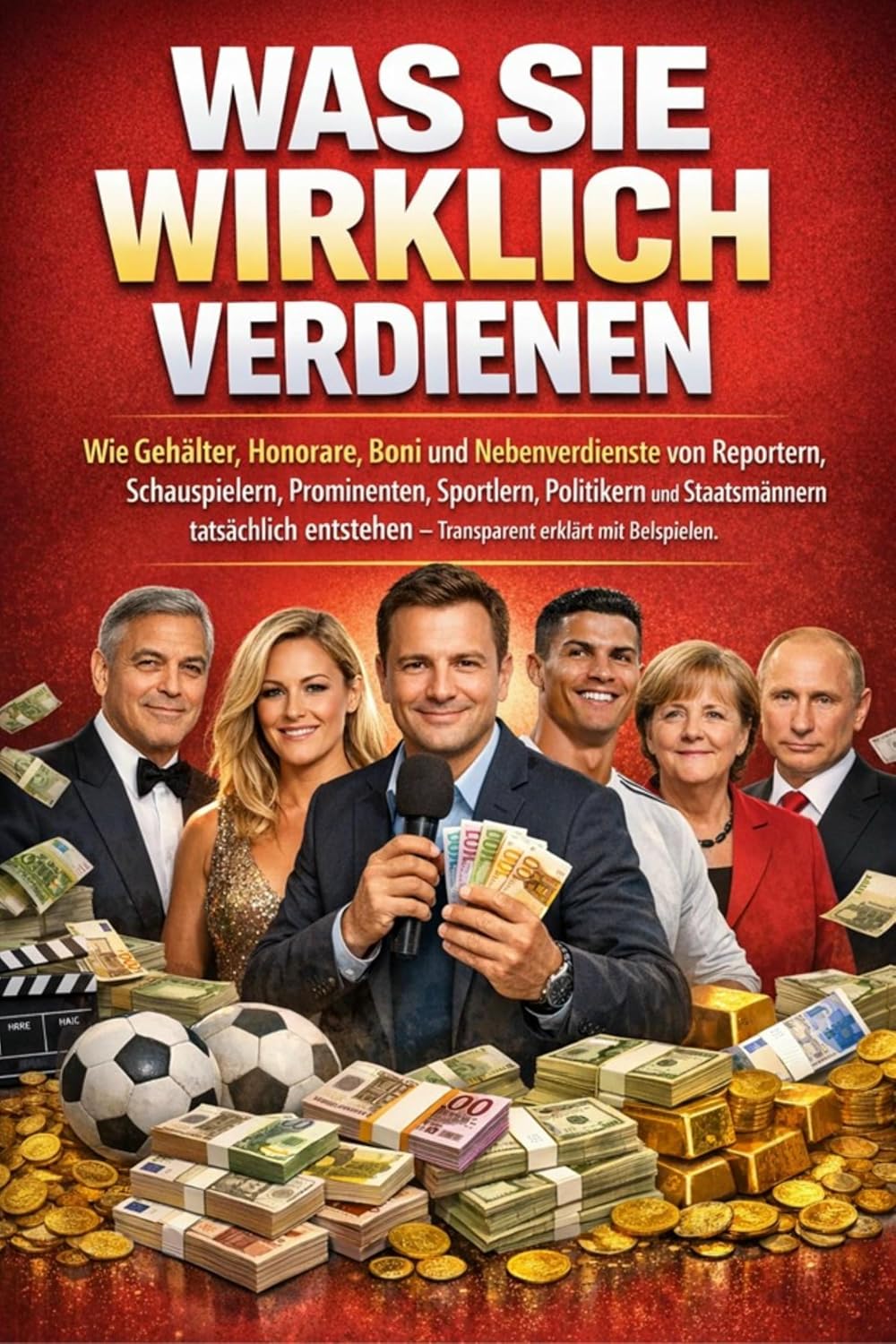 capítulo por capítulo baixar Was sie wirklich verdienen: Wie Gehälter, Honorare und Nebenverdienste von Schauspielern, Prominenten, Sportlern, Politikern und Staatsmännern tatsächlich... erklärt mit Beispiele (German Edition)