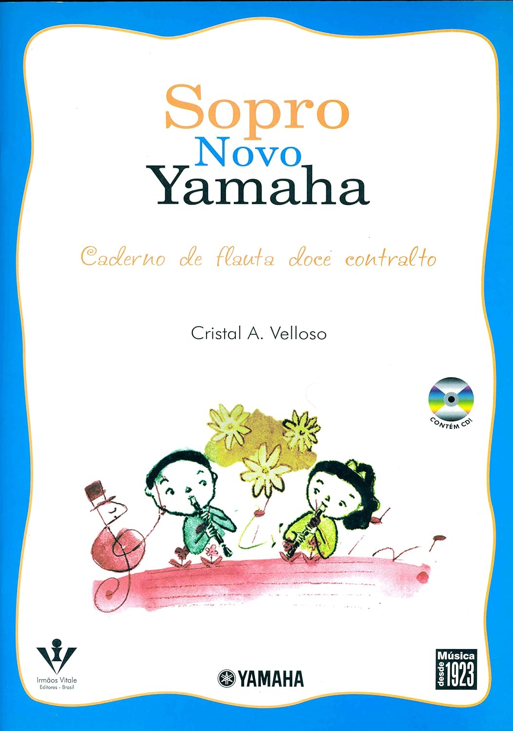 Sopro novo Yamaha - Flauta doce contralto