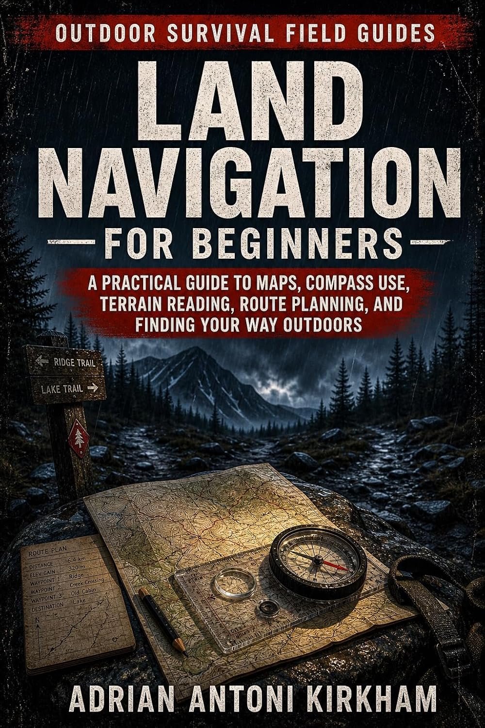 Land Navigation for Beginners: A Practical Guide to Maps, Compass Use, Terrain Reading, Route Planning, and Finding Your Way Outdoors (Outdoor Survival Field Guides Book 5) (English Edition) baixar o livro de graça