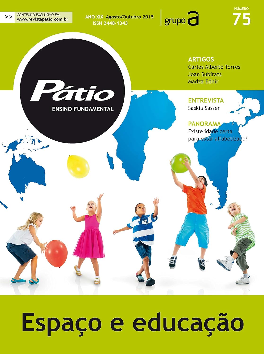 ler totalmente Revista Pátio Ensino Fundamental 75 - Espaço e educação (PEF)