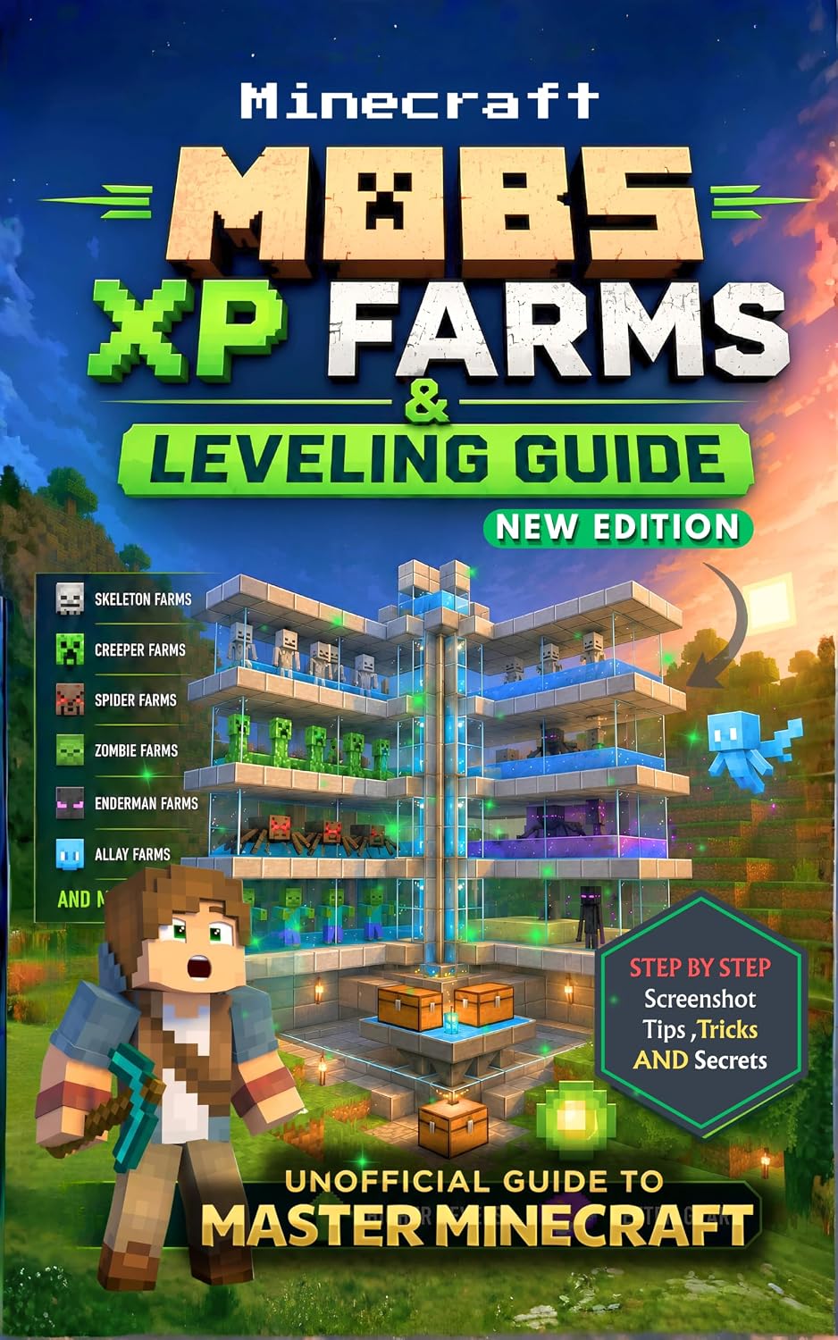 capítulo por capítulo baixar Unofficial Minecraft Mob Farms: Build Mob Spawners, XP Farms, Blaze & Enderman Farms, Level Up Fast, Earn Rare Loot, and Master Survival (Ultimate Unofficial Minecraft Guide Series) (English Edition)