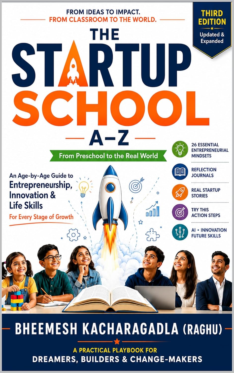 THE STARTUP SCHOOL: THIRD EDITION — with Visual Icons, Mini Illustrations, 10 Real Startup Stories, "Think Like an Investor" Pages & a 30-Day Startup Challenge (English Edition) baixar livro de graça