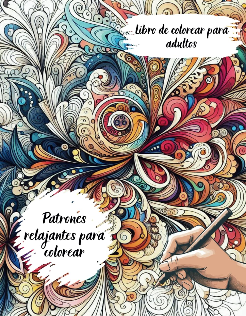 ler totalmente Libro de colorear para adultos. Patrones relajantes para colorear (Spanish Edition)