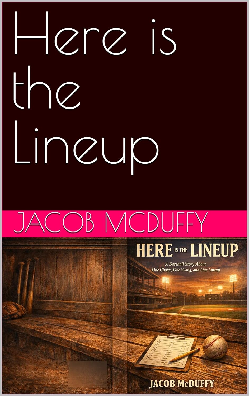 ler totalmente Here is the Lineup: A Short Story About Baseball, Data, and Hiding in Plain Sight (English Edition)
