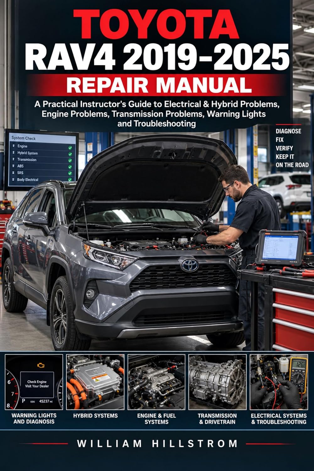 ler totalmente Toyota RAV4 2019–2025 Repair Manual: A Practical Instructor's Guide to Electrical & Hybrid Problems, Engine Problems, Transmission Problems, Warning Lights and Troubleshooting (English Edition)