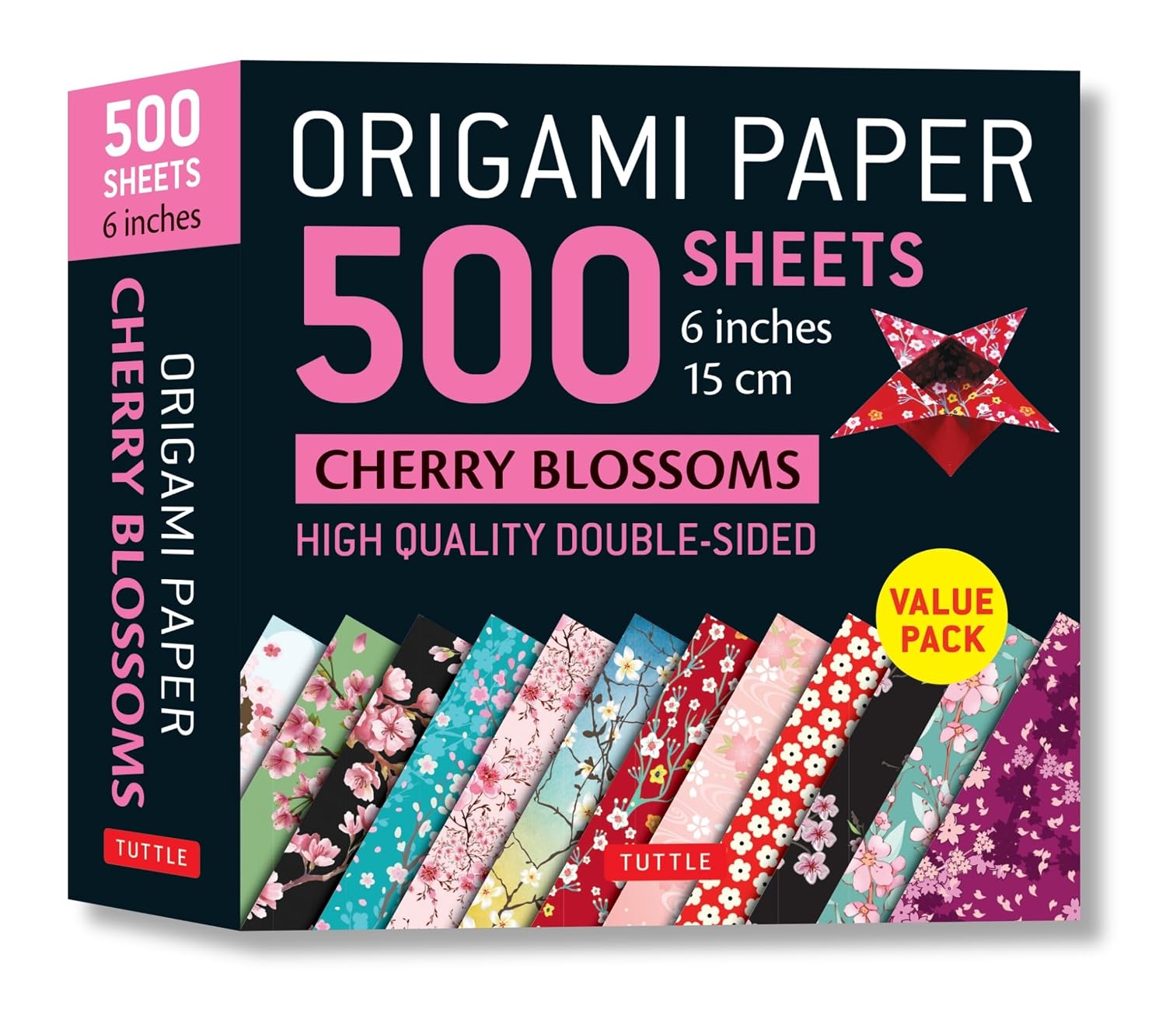 Origami Paper 500 Sheets Cherry Blossoms 6" (15 CM): Tuttle Origami Paper: High-Quality Double-Sided Origami Sheets Printed with 12 Different Patterns (Instructions for 6 Projects Included) baixar livro de graça