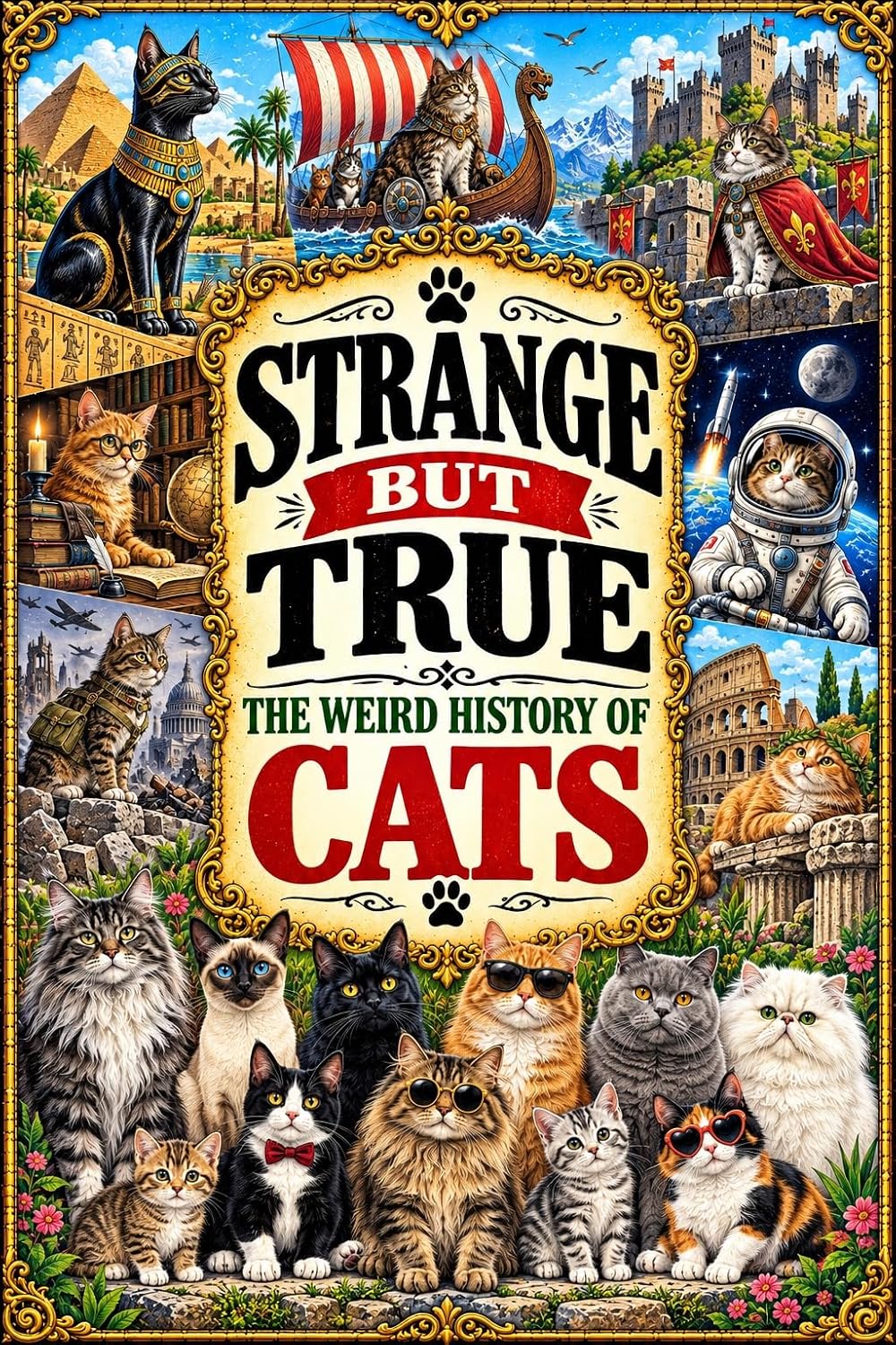 capítulo por capítulo baixar STRANGE BUT TRUE: THE WEIRD HISTORY OF CATS: Sacred Cats, Witchcraft, Ship Cats, Strange Breeds, Famous Felines, Nine Lives, Internet Stars, and Other... Strange But True Book 43) (English Edition)