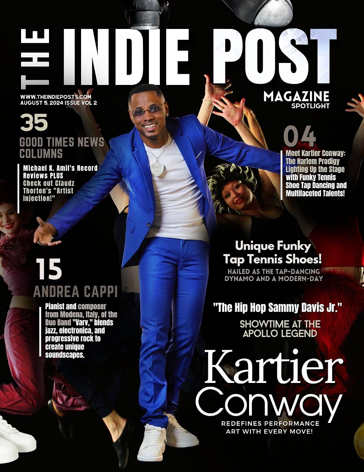 ler totalmente The Indie Post Magazine | Kartier Conway | August 5, 2024 Issue Vol 2 (English Edition)