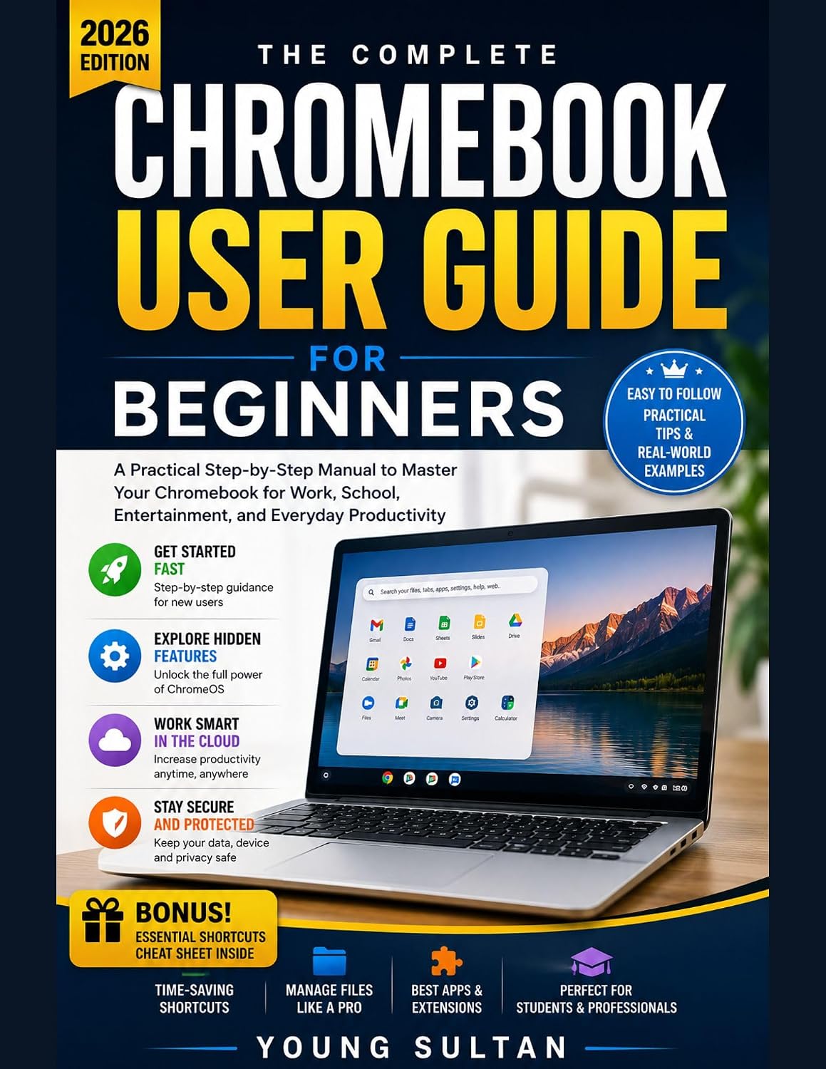 capítulo por capítulo baixar Chromebook User Guide for Beginners: A Practical Step-by-Step Manual to Master Your Chromebook for Work, School, Entertainment, and Everyday Productivity (English Edition)