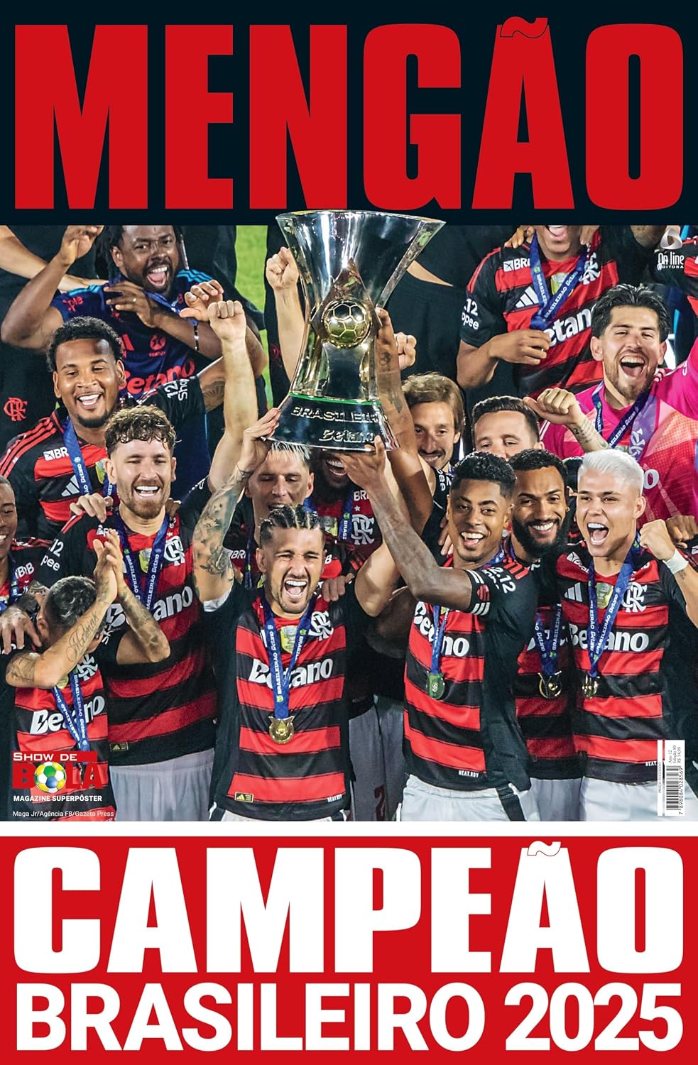 capítulo por capítulo baixar Show de Bola Magazine Superpôster - Campeão Brasileiro 2025 - Flamengo