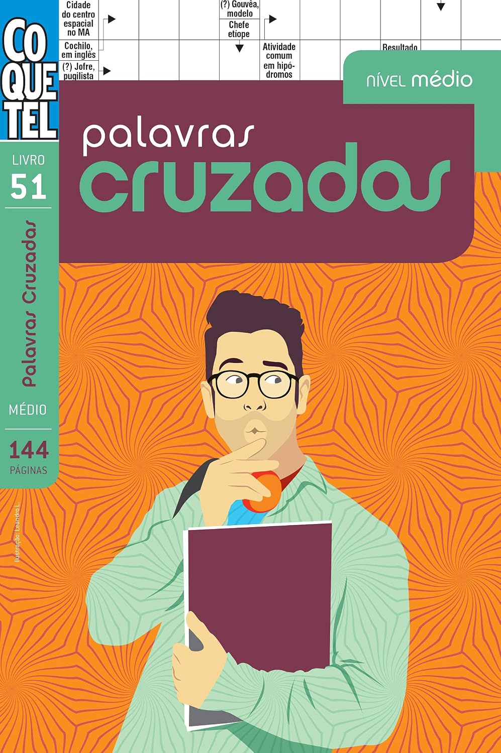 ler totalmente Palavras cruzadas - Nível médio - Livro 51