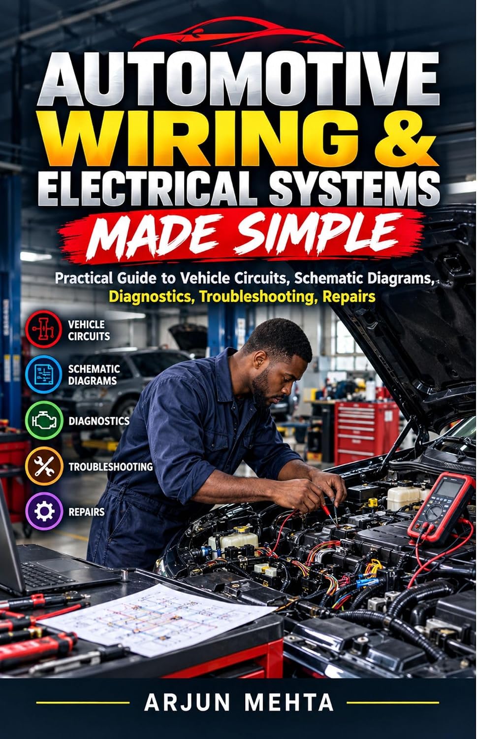 Automotive Wiring & Electrical Systems Made Simple: Practical Guide to Vehicle Circuits,Schematic Diagrams, Diagnostics, Troubleshooting, Repairs (English Edition) baixar o livro de graça
