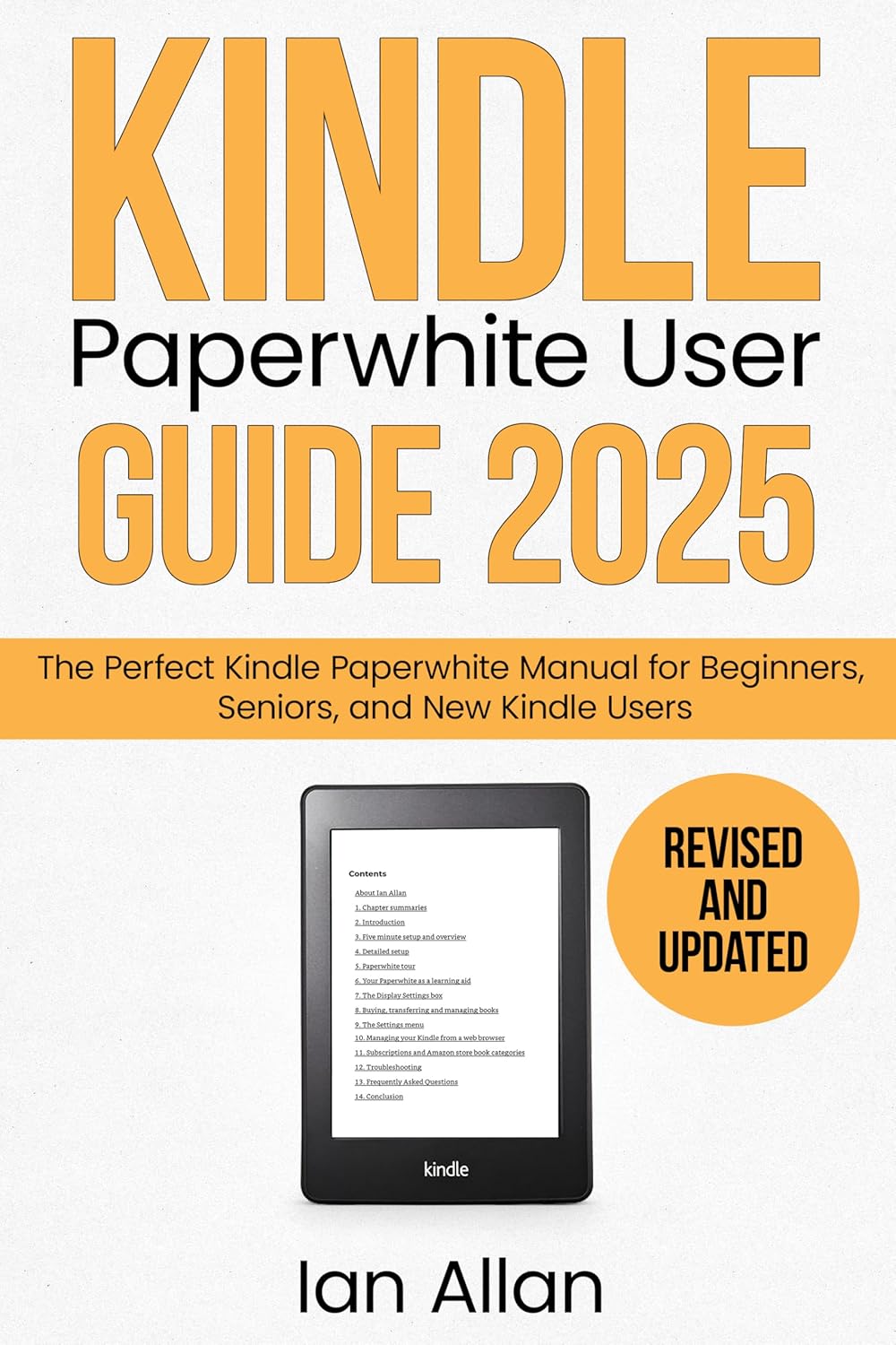 ler totalmente The All-New Kindle Paperwhite User Guide 2025: Step-by-Step Manual for Beginners and Seniors: Setup, Screenshots, Reading, Kindle Unlimited, and Troubleshooting... Kindle Series Book 2) (English Edition)