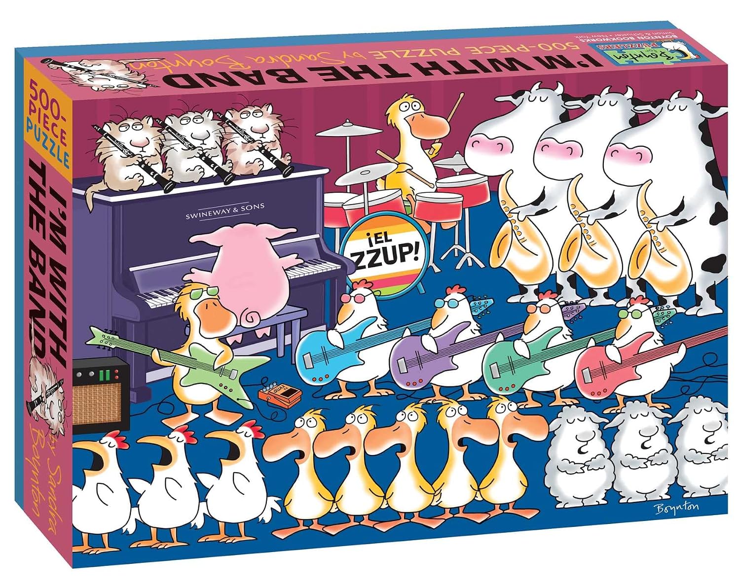 ler totalmente I'm with the Band: 500-Piece Puzzle