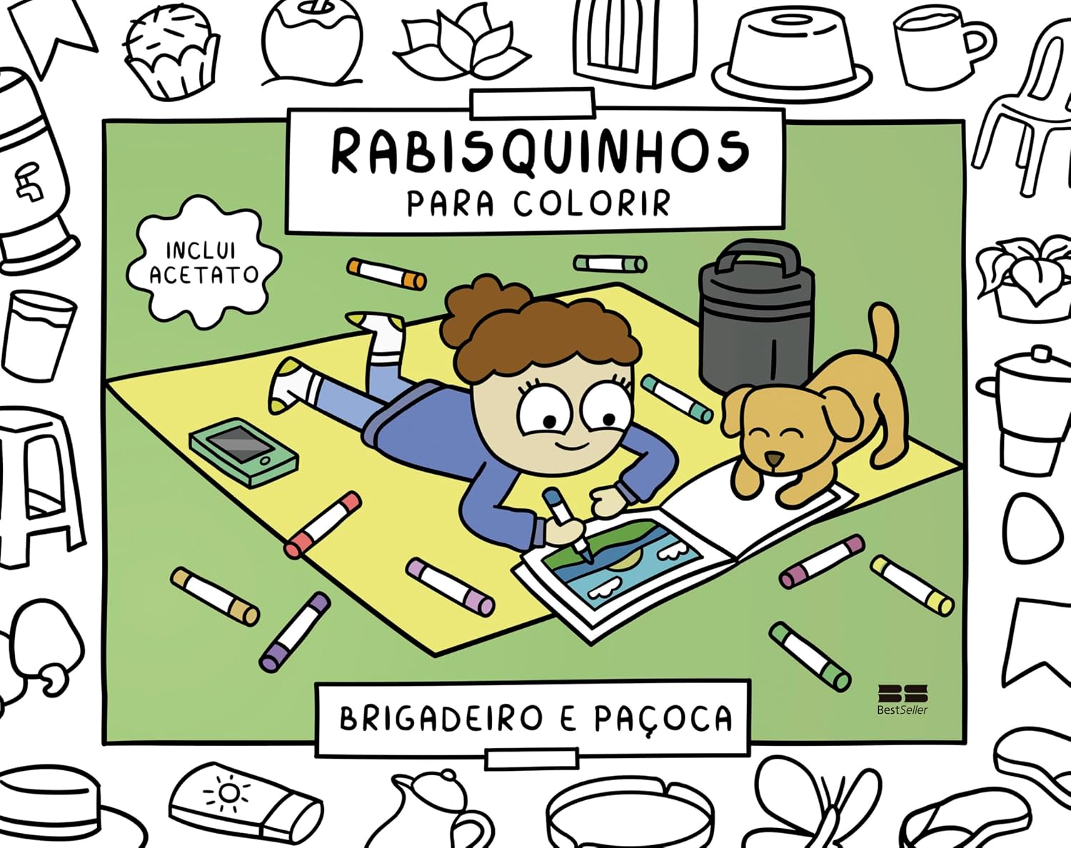 Rabisquinhos para colorir: Brigadeiro e Paçoca baixar o livro de graça