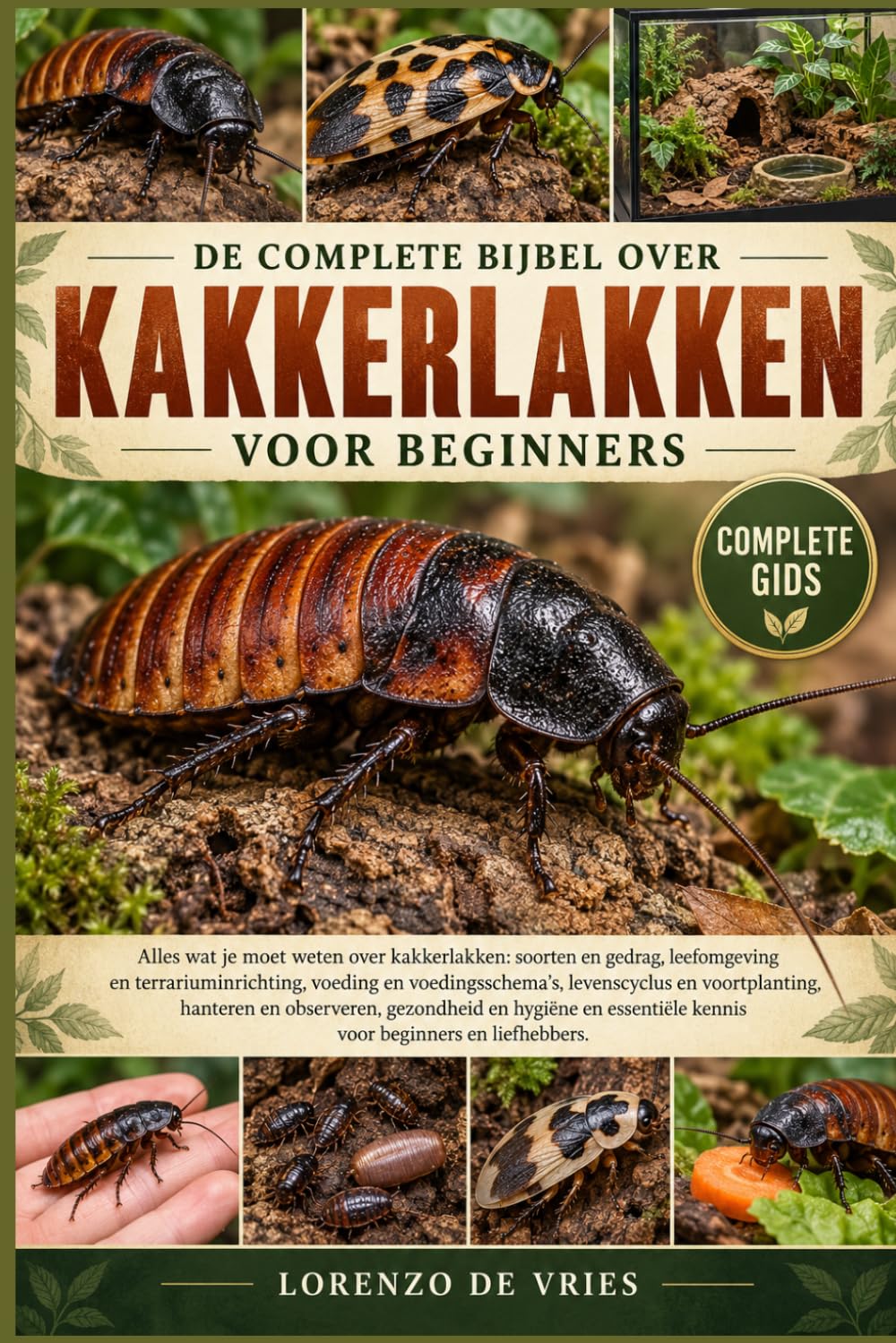 ler totalmente de Complete Kakkerlakkenbijbel Voor Beginners: Alles wat je moet weten over kakkerlakken: soortoverzicht en gedrag, leefomgeving en basiskennis over... kennis voor beginners en liefhebbers.