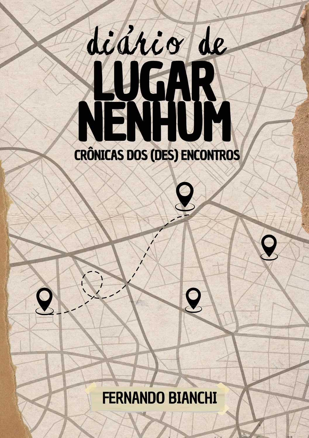ler totalmente Diário de lugar nenhum: crônicas dos (des)encontros