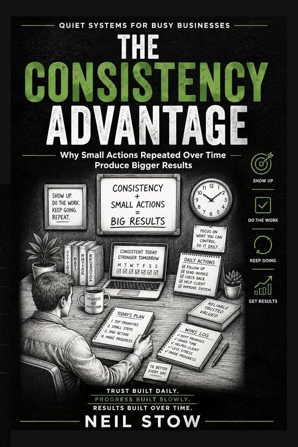 The Consistency Advantage: Why Small Actions Repeated Over Time Produce Bigger Results (Quiet Systems for Busy Businesses) (English Edition) baixar livro de graça