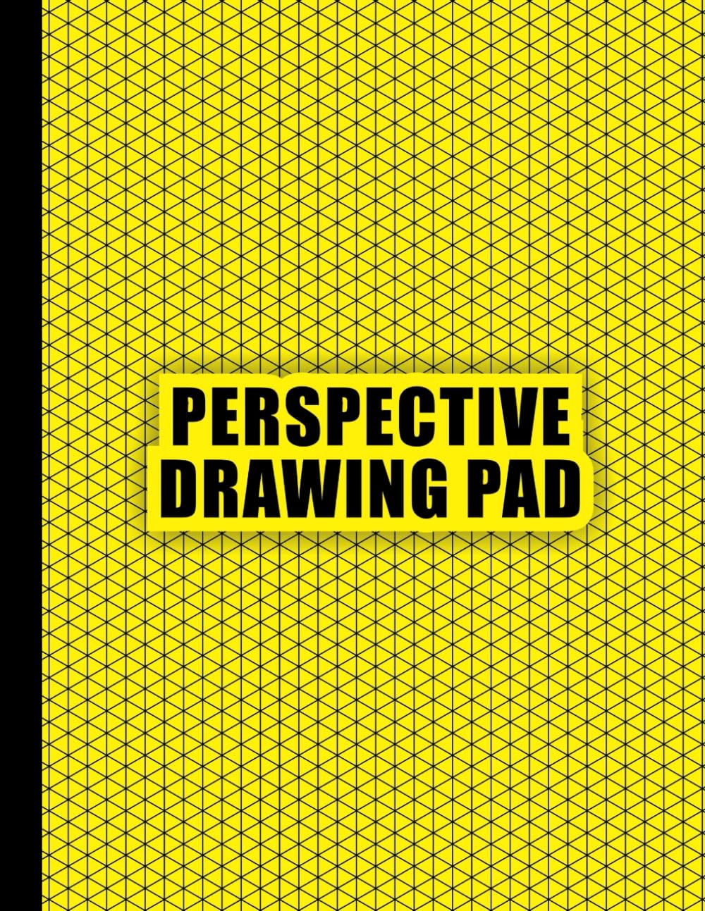 Perspective Drawing Pad: Isometric Graph Paper Notebook for 3D Designers, Architects, Technical Illustrators, Artists and Engineering Students. (8.5” X 11”) baixar livro de graça