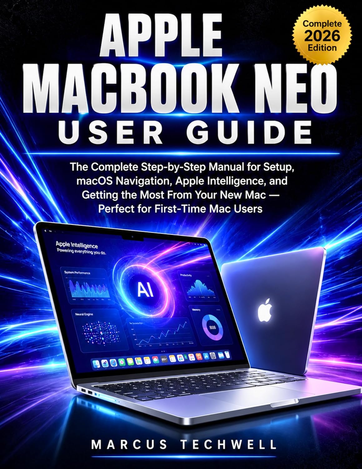 ler totalmente APPLE MACBOOK NEO USER GUIDE: The Complete Step-by-Step Manual for Setup, macOS Navigation, Apple Intelligence, and Getting the Most From Your New Mac... for First-Time Mac Users (English Edition)